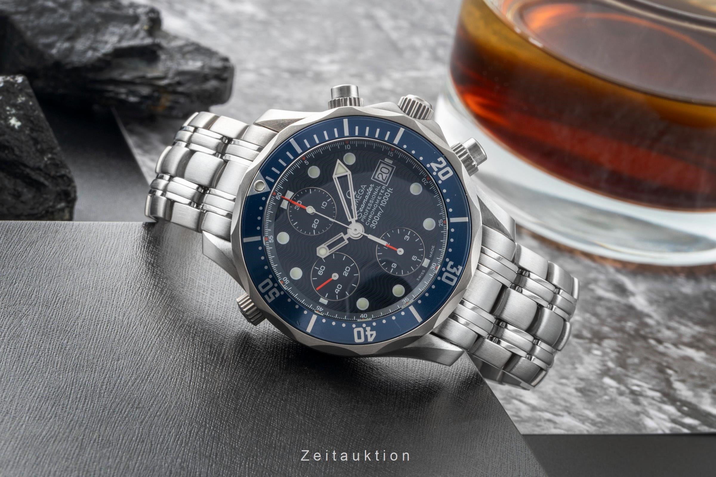 Omega Seamaster cronografo titanio automatismo orologio da uomo 2298.80.00  [2505816]
