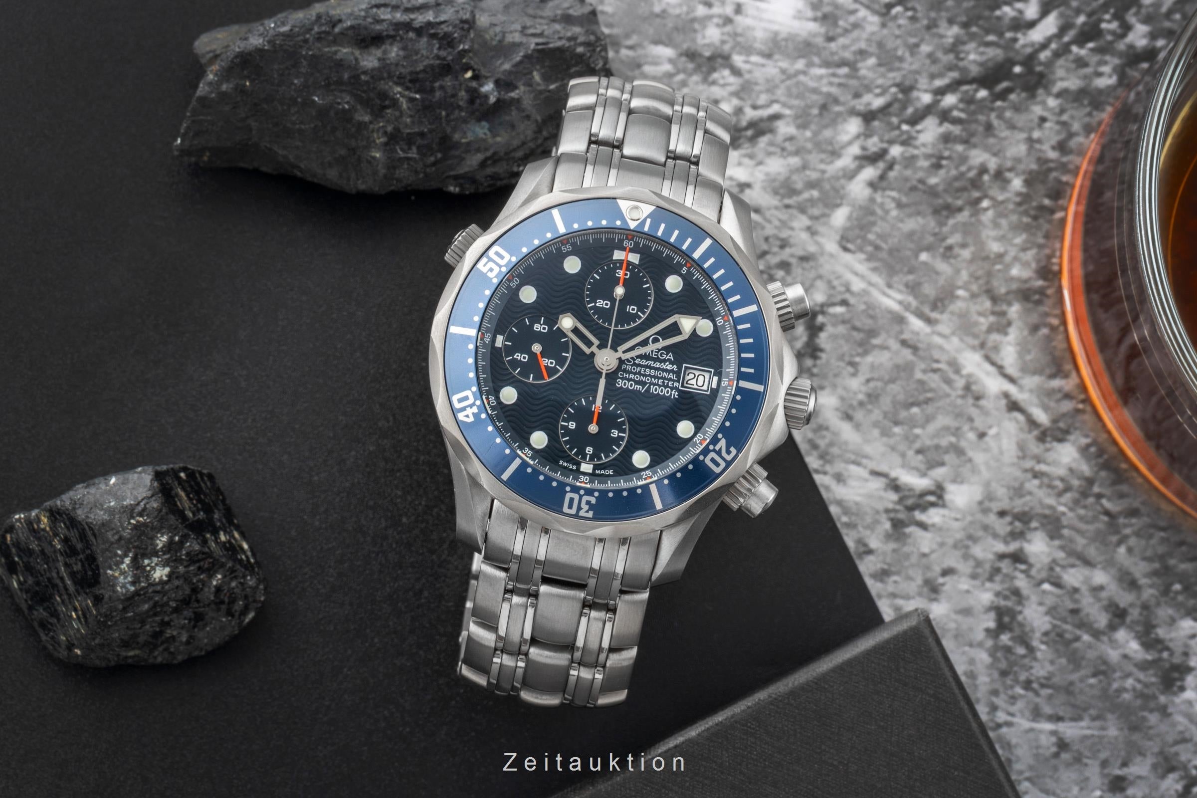 Omega Seamaster cronografo titanio automatismo orologio da uomo 2298.80.00  [2505816]
