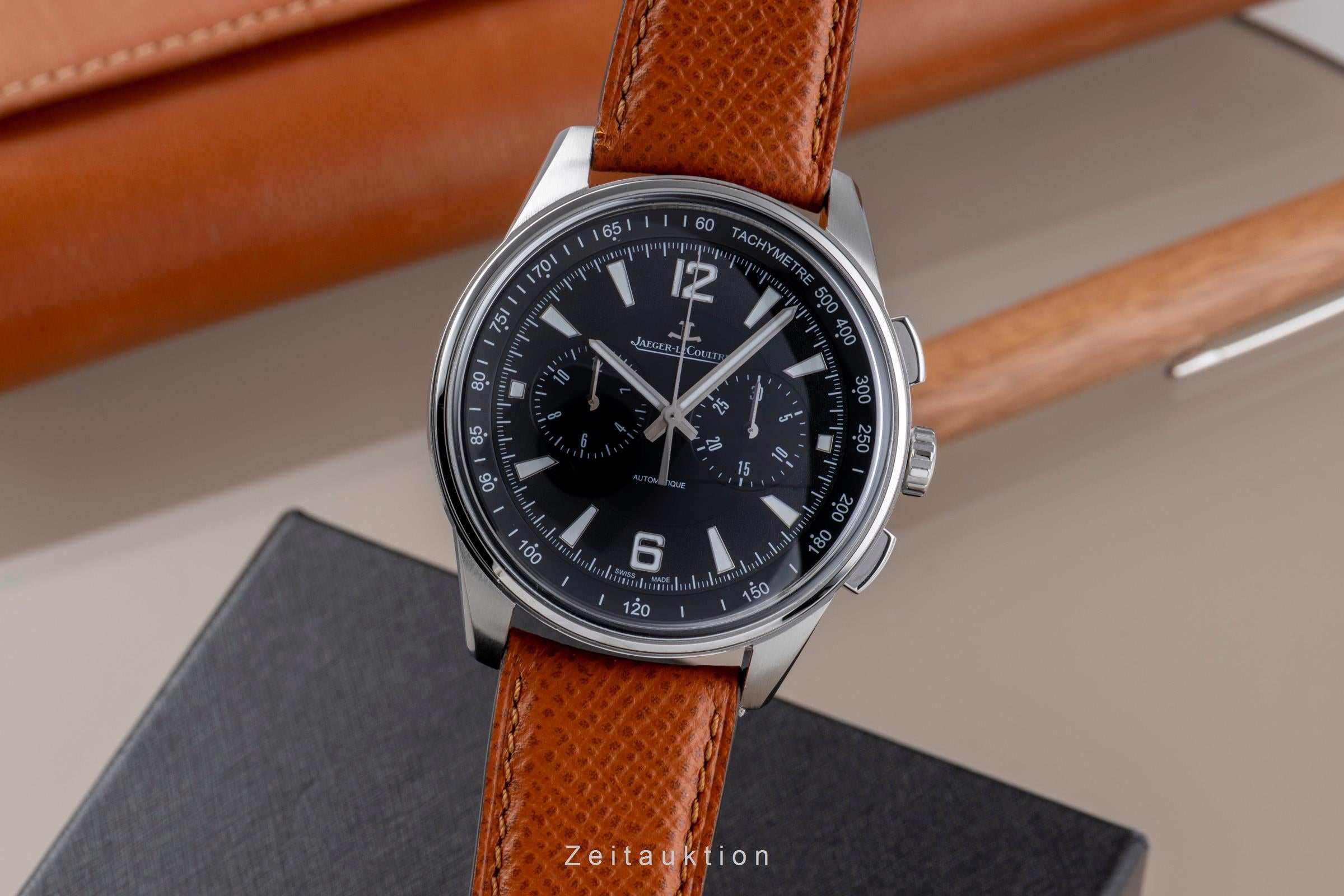 Jaeger LeCoultre Polaris chronographe acier automatique montre pour hommes Q9028471, 842.8.C1.S LP: 16000EUR  [2505817]