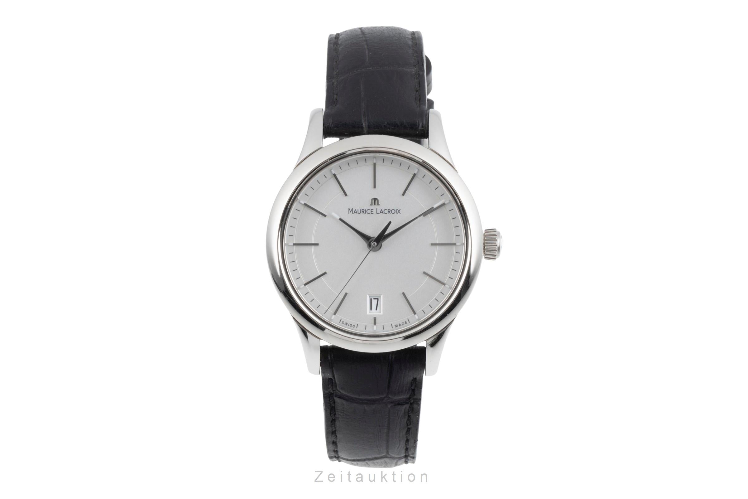 Maurice Lacroix Les Classiques acier quartz montre pour femmes LC1026-SS001-130  [2505819]