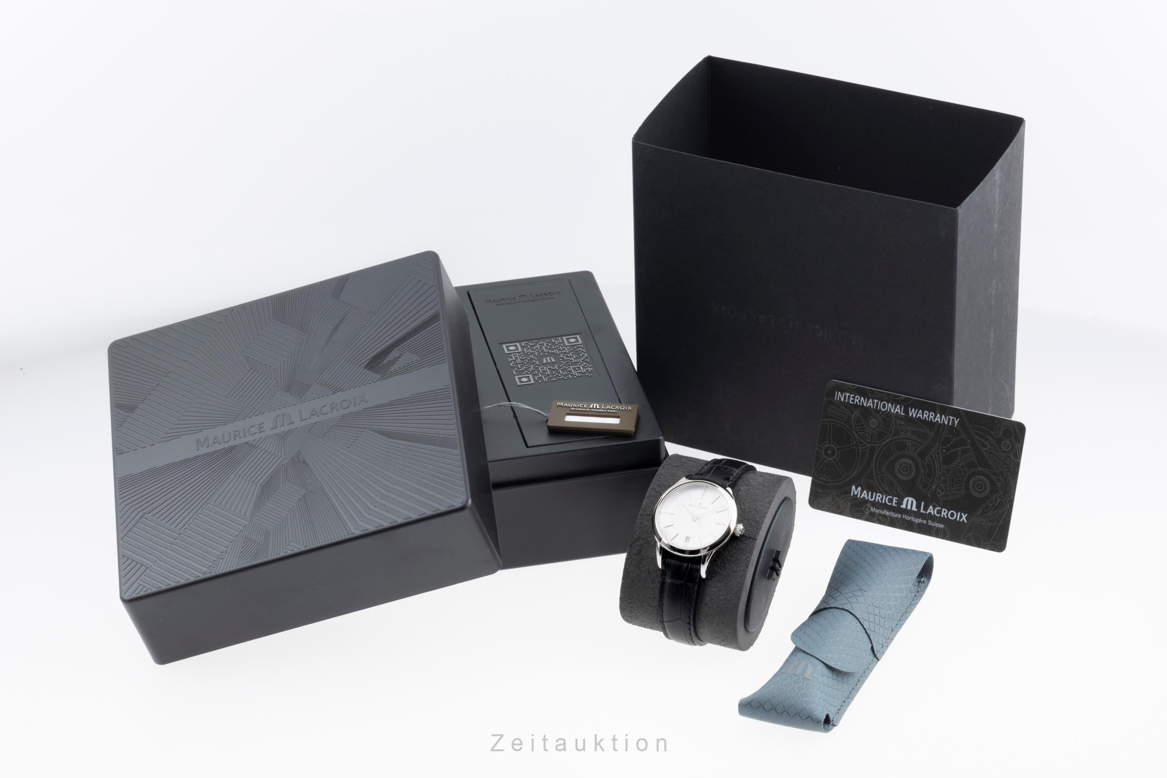 Maurice Lacroix Les Classiques acier quartz montre pour femmes LC1026-SS001-130  [2505819]