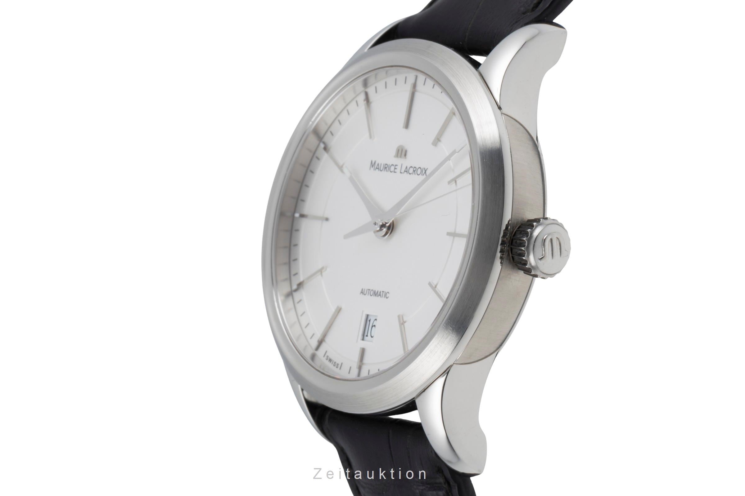 Maurice Lacroix Les Classiques acero automático reloj para caballeros LC6017-SS001-130  [2505823]