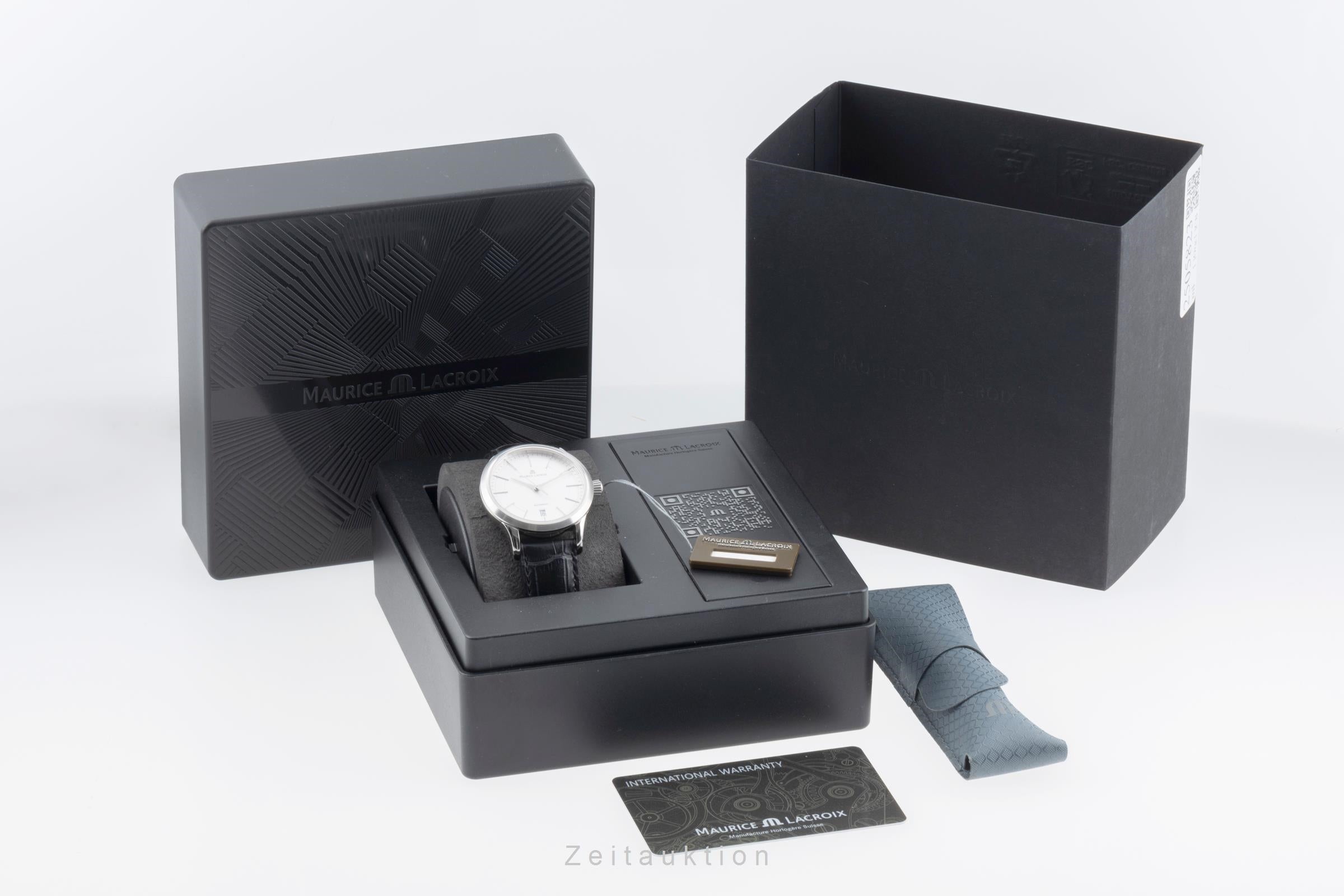 Maurice Lacroix Les Classiques acero automático reloj para caballeros LC6017-SS001-130  [2505823]