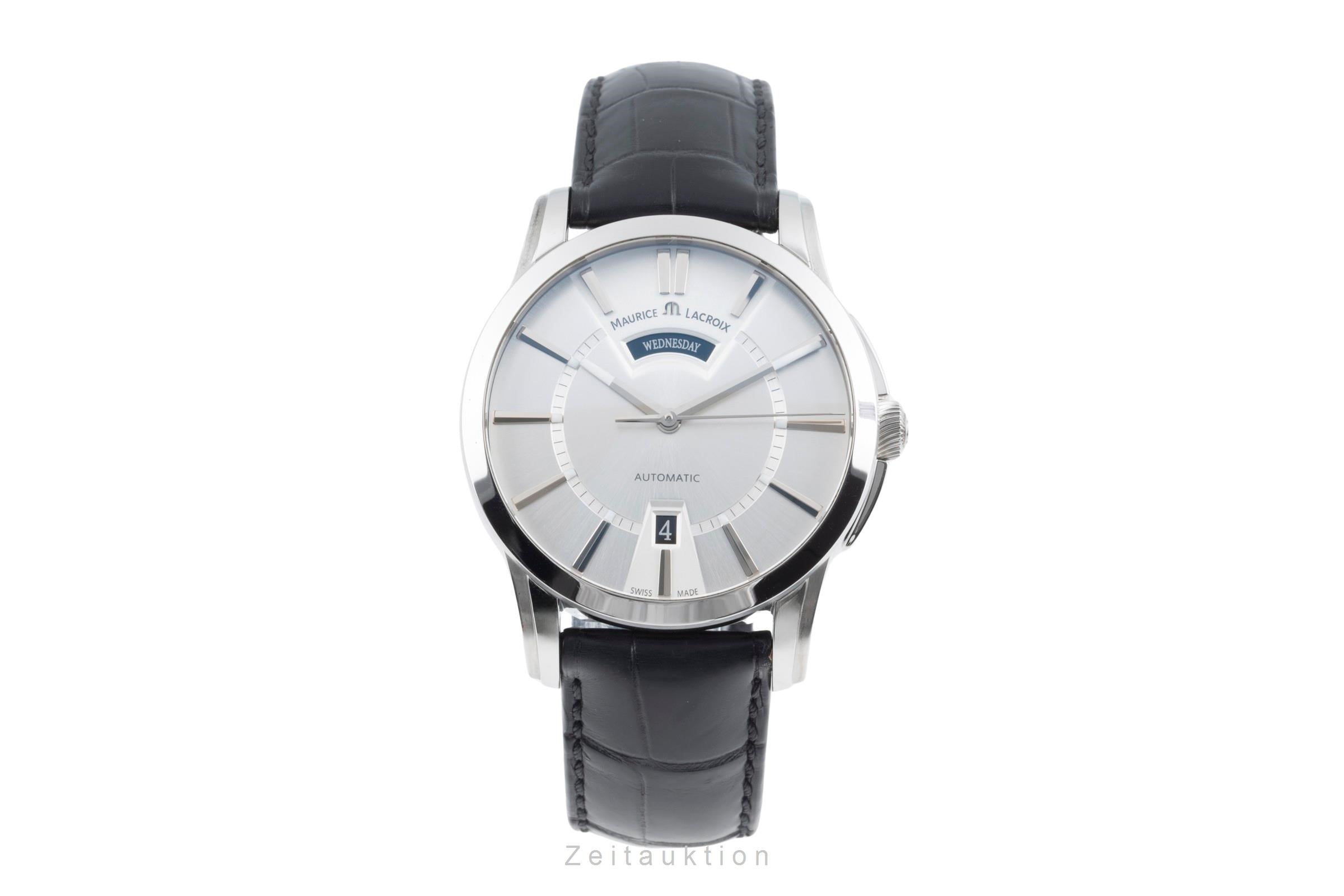 Maurice Lacroix Pontos steel automatic Kal. ML143 Ref. PT6158