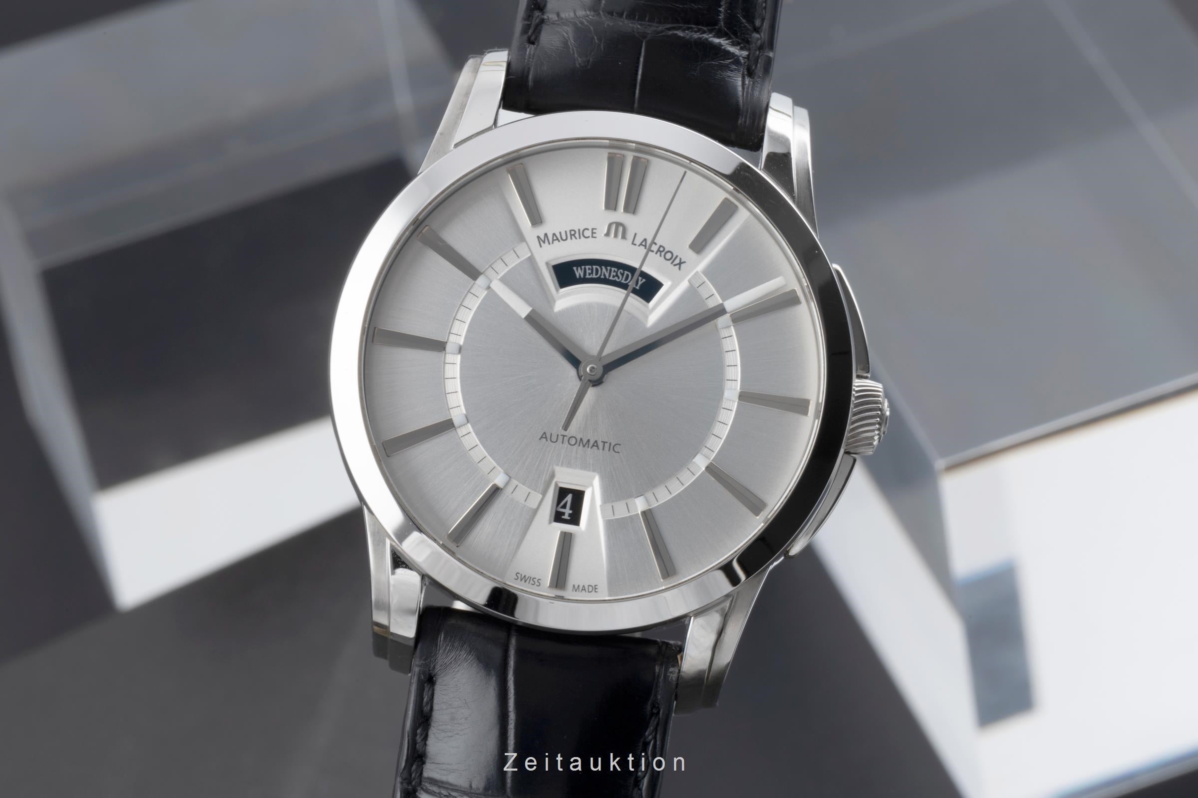 Maurice Lacroix Pontos steel automatic Kal. ML143 Ref. PT6158