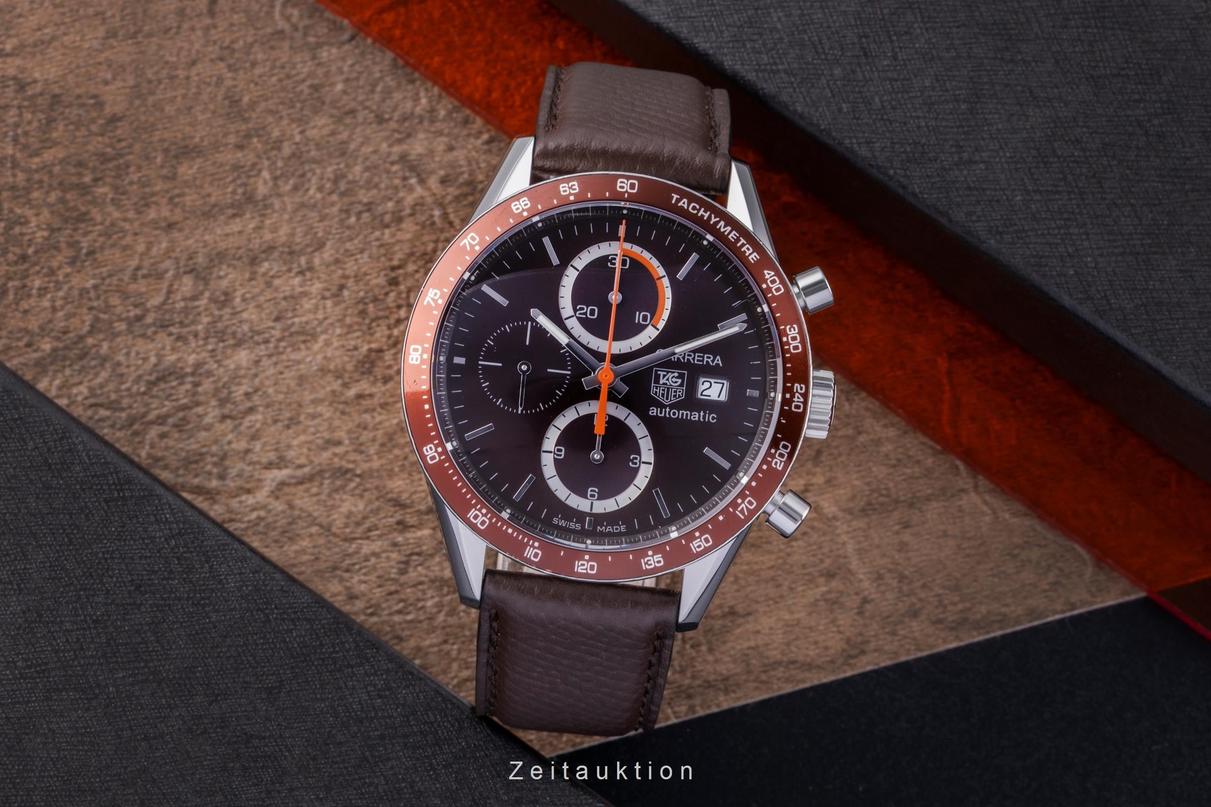 Tag Heuer Carrera chronographe acier automatique montre pour hommes CV2013-0	  [2505826]