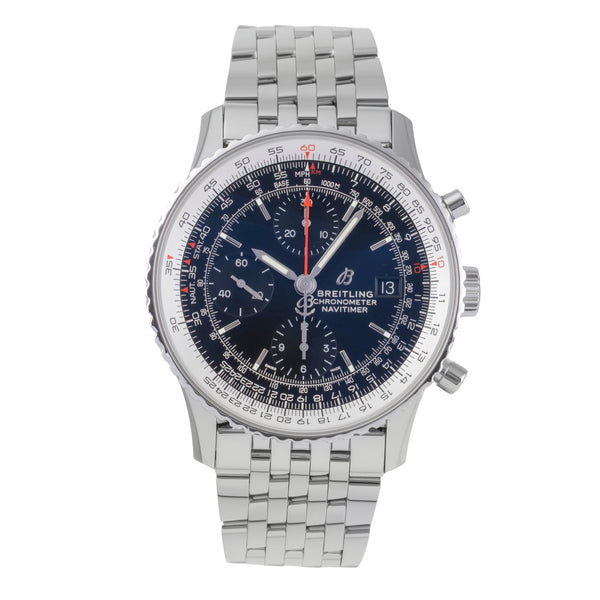 Breitling Navitimer cronografo acciaio automatismo orologio da uomo A13324  [2505827]