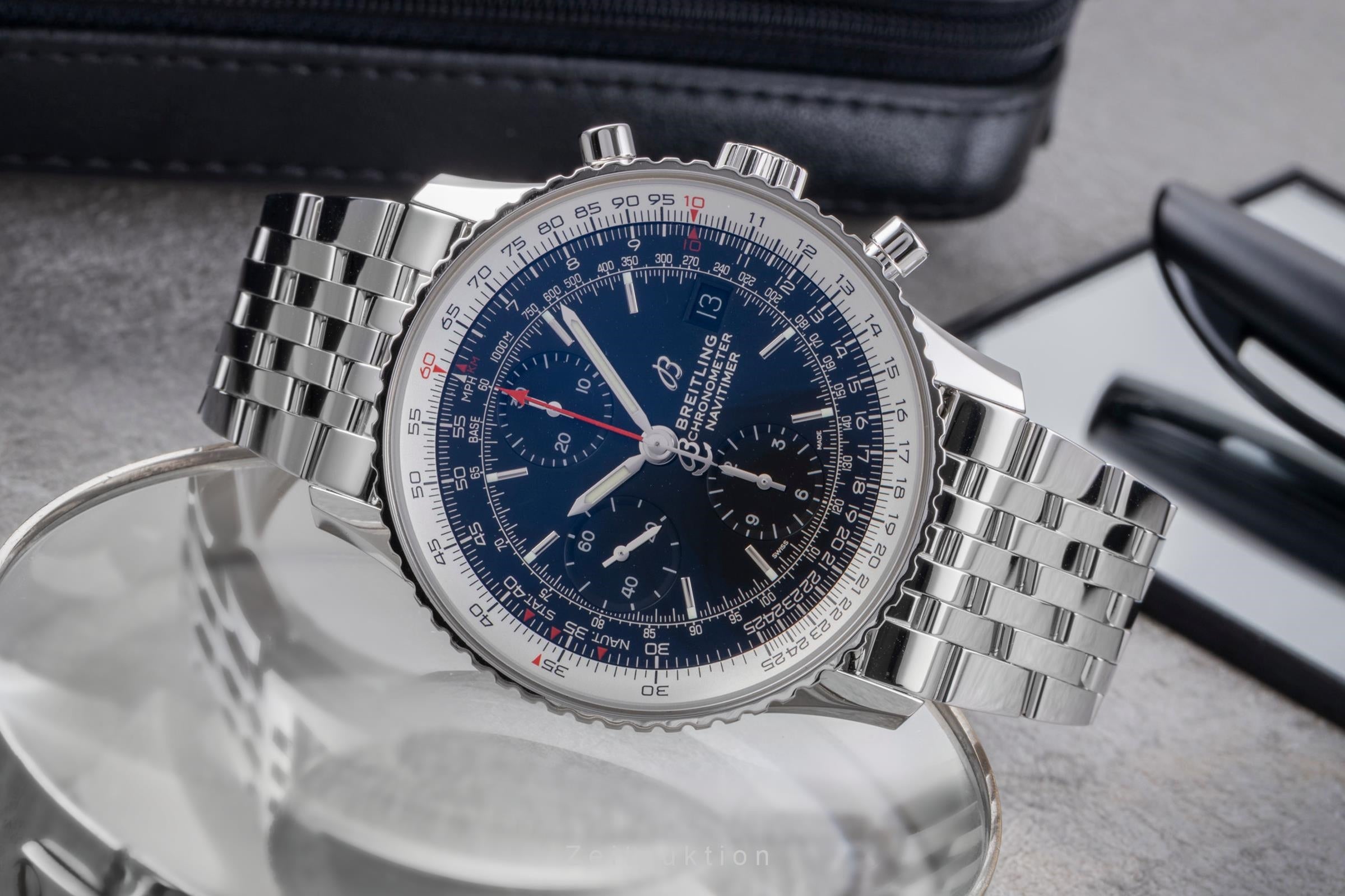 Breitling Navitimer cronografo acciaio automatismo orologio da uomo A13324  [2505827]