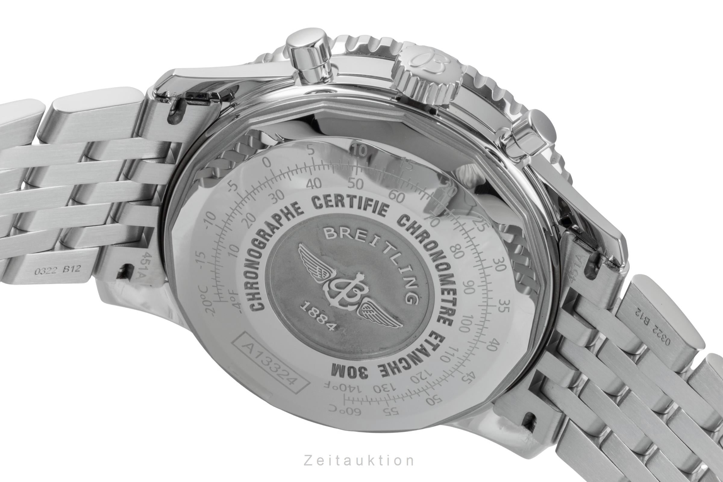 Breitling Navitimer cronografo acciaio automatismo orologio da uomo A13324  [2505827]
