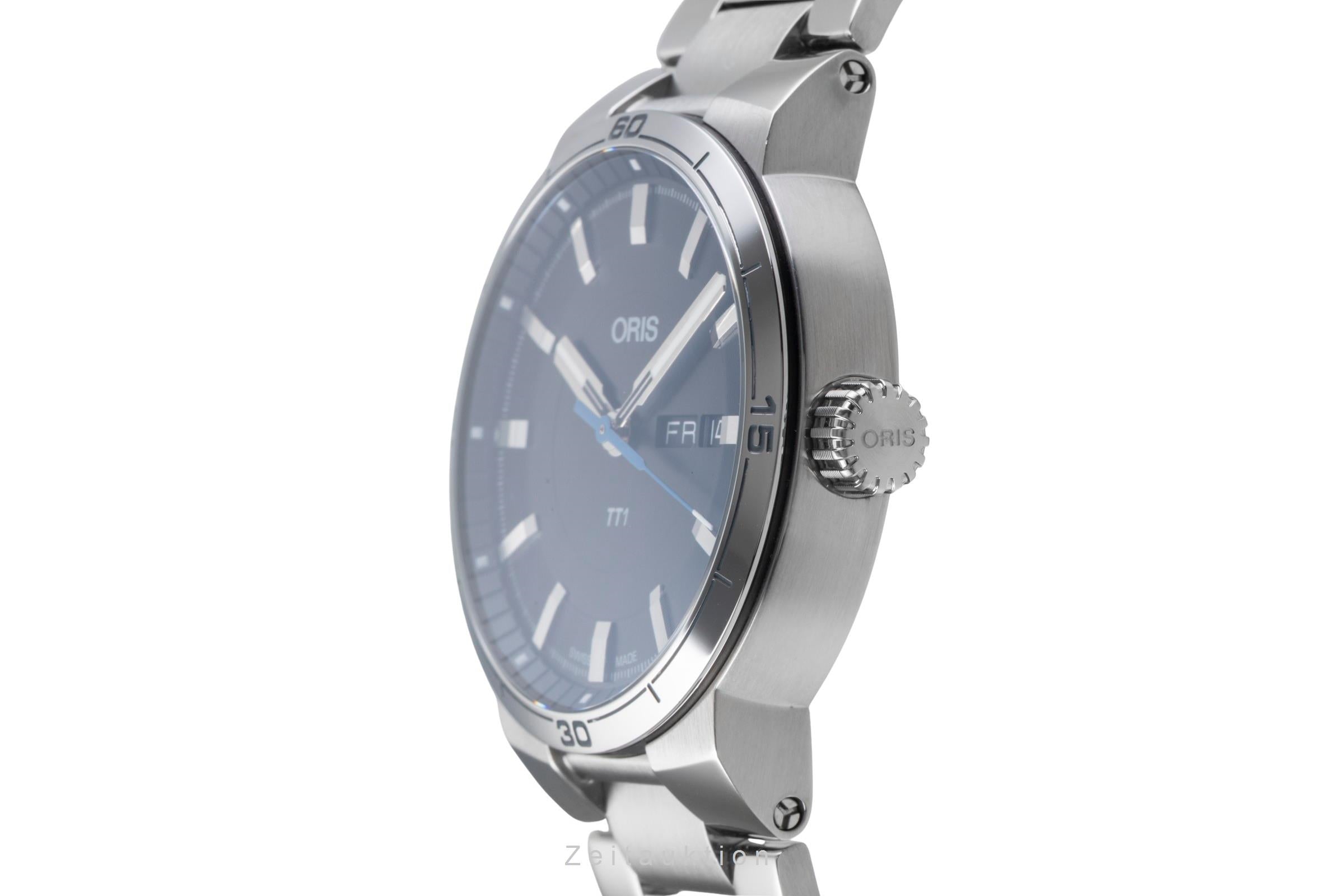 Oris TT1 acciaio automatismo orologio da uomo 01 735 7752 4154-07 8 24 08  [2505830]