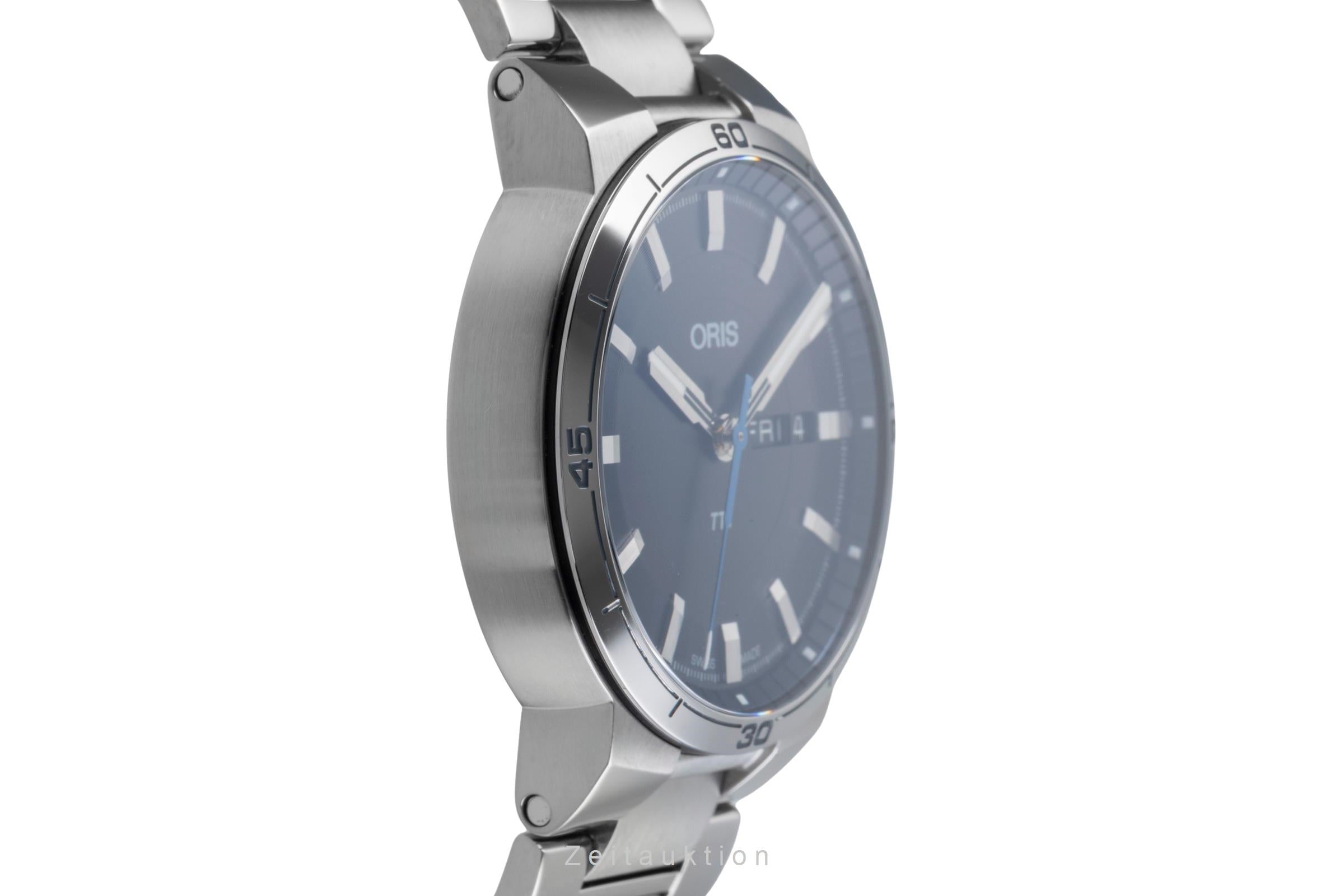 Oris TT1 acciaio automatismo orologio da uomo 01 735 7752 4154-07 8 24 08  [2505830]