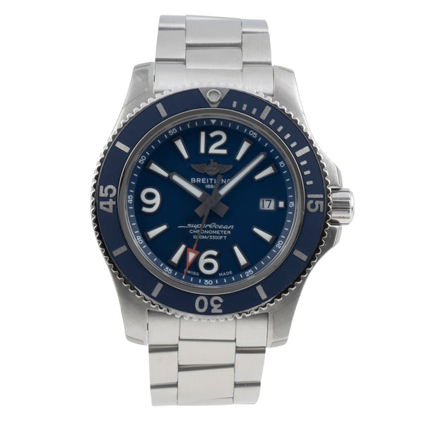 Breitling Superocean acero automático reloj para caballeros A17367D81C1A1 LP: 4550EUR  [2505831]