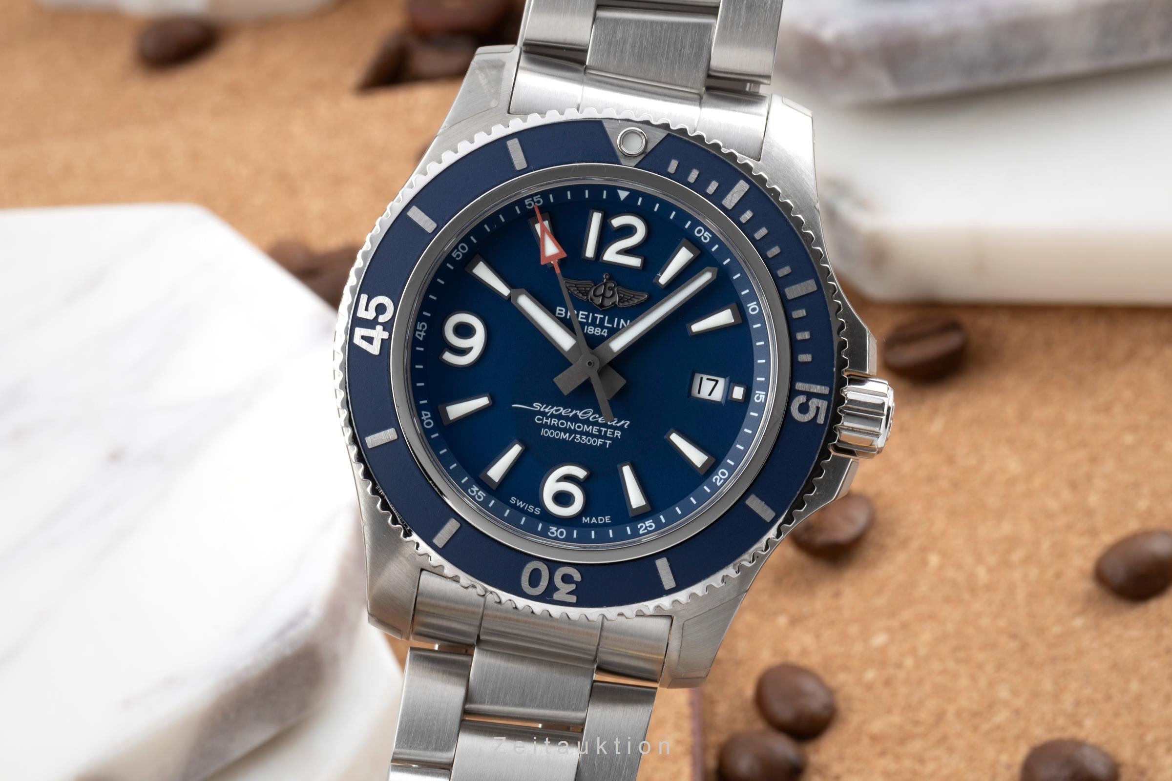 Breitling Superocean steel automatic Kal. B17 Ref. A17367D81C1A1