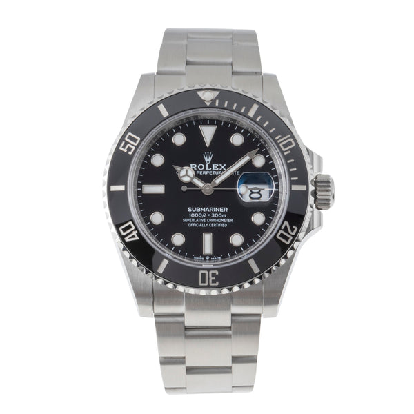 Rolex Submariner steel automatic men's watch 126610LN  [2505832]