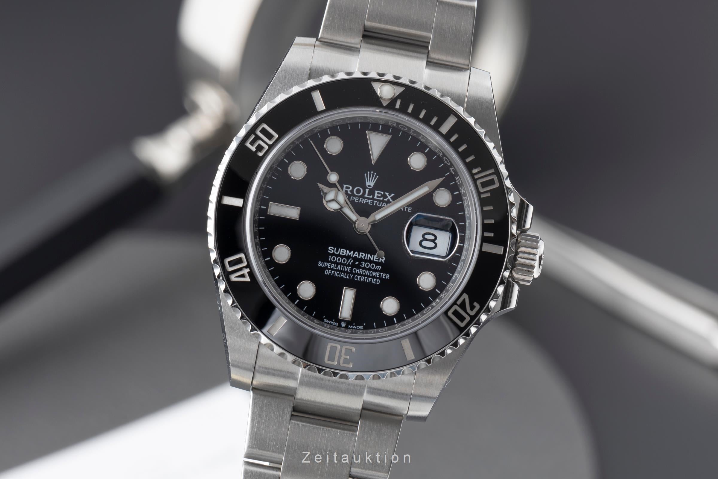 Rolex Submariner steel automatic men's watch 126610LN  [2505832]