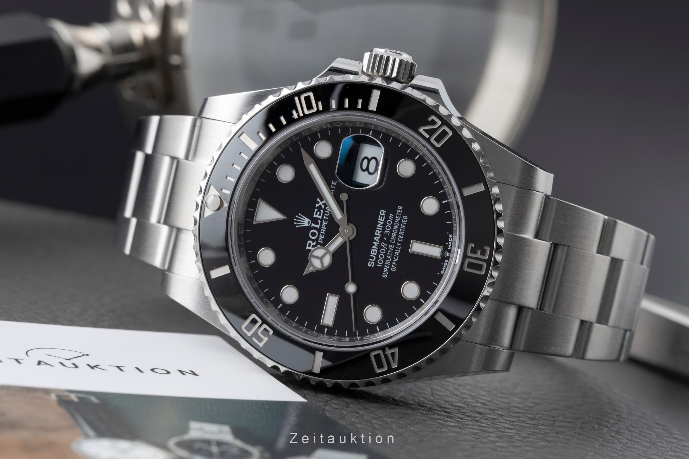 Rolex Submariner steel automatic men's watch 126610LN  [2505832]