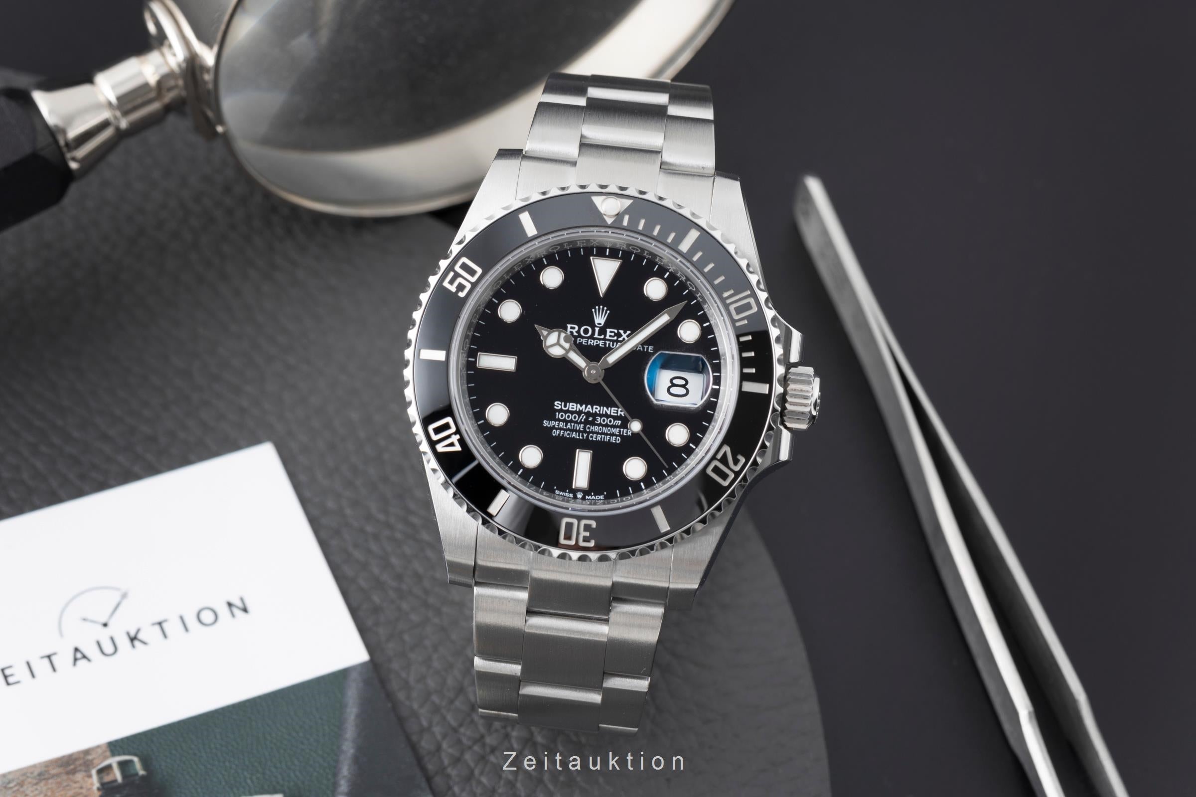 Rolex Submariner steel automatic men's watch 126610LN  [2505832]