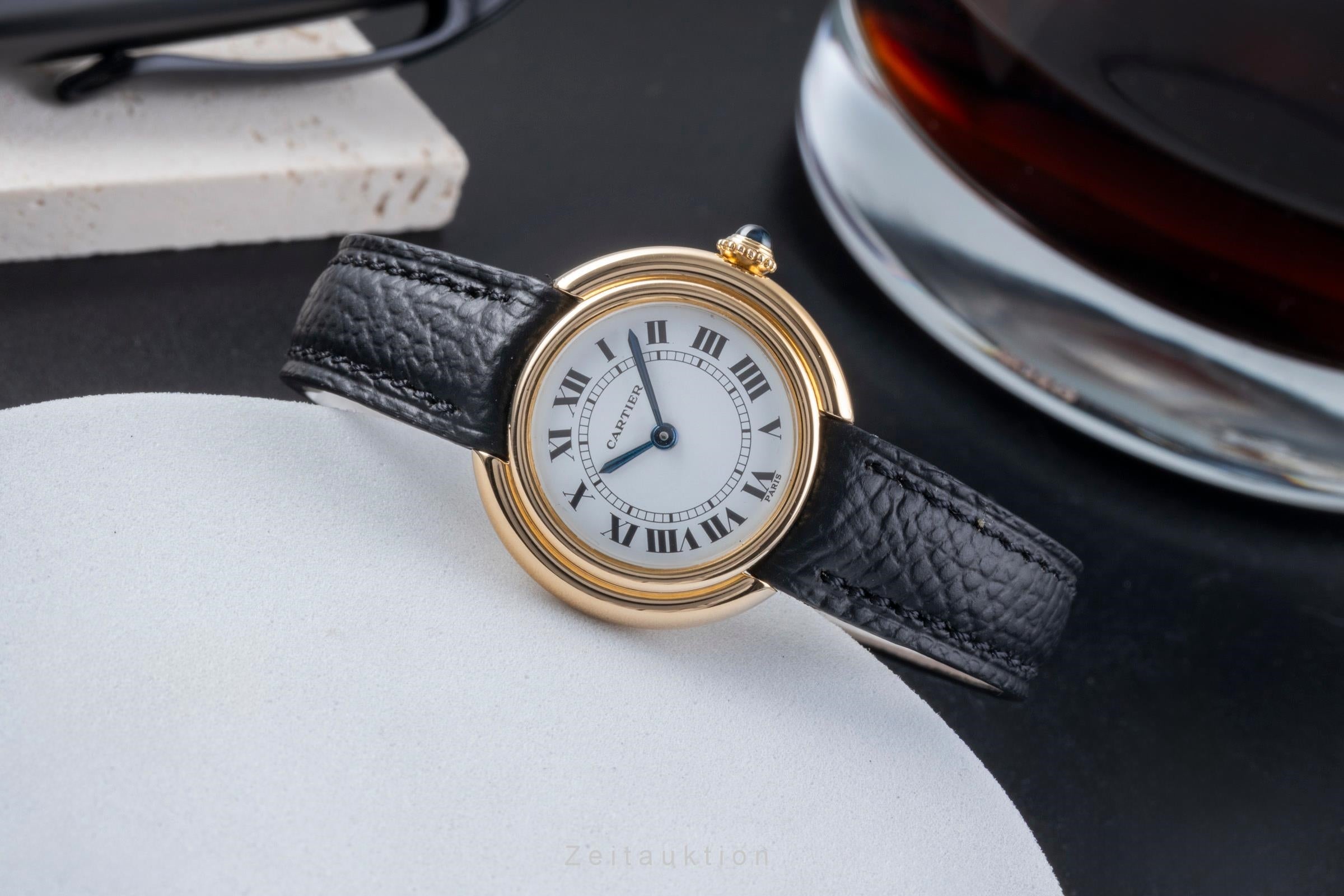 Cartier Vendome 18 ct gold manual winding women's watch 6708 Vintage  [2505833]