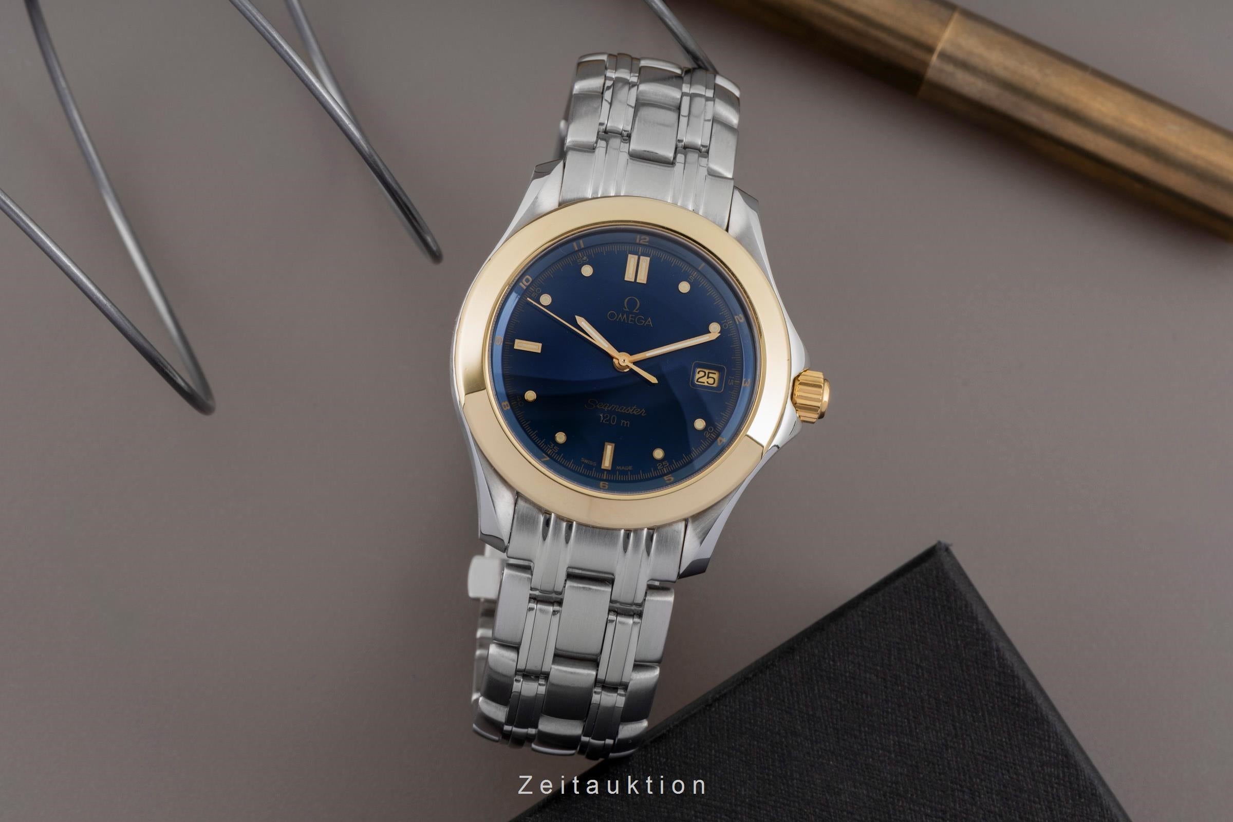 Omega Seamaster Chronometer Stahl / Gold Quarz Herrenuhr Ref. 2311.80.00 [2505834]