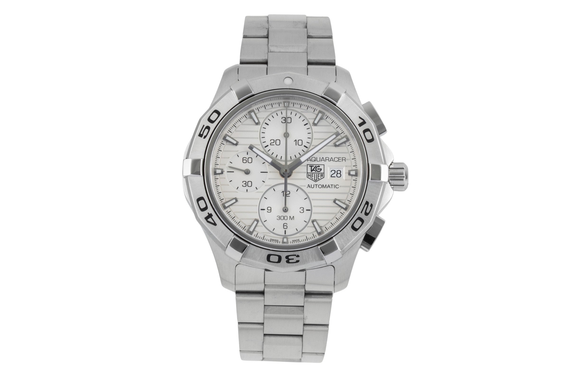 Tag Heuer Aquaracer chronographe acier automatique montre pour hommes CAP2111.BA0833	  [2505835]