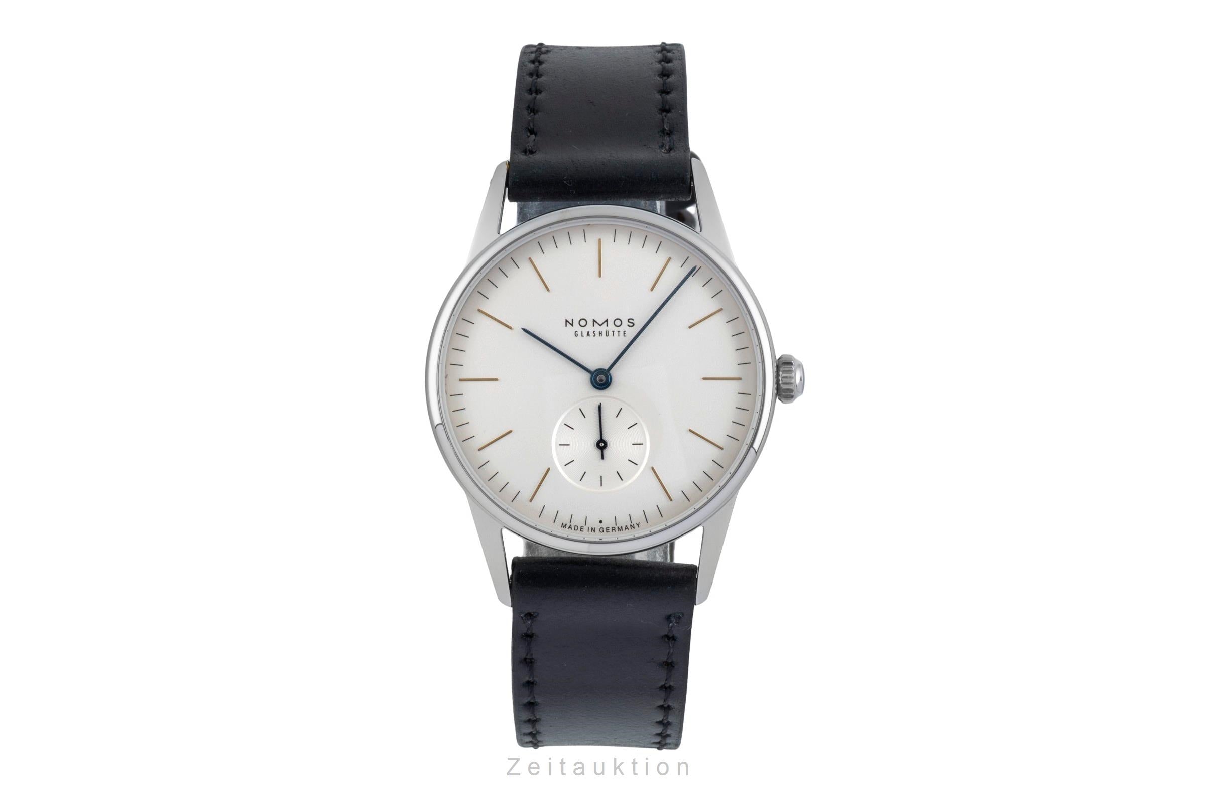 Nomos Orion acier à remontage manuel montre pour hommes 301  [2505836]