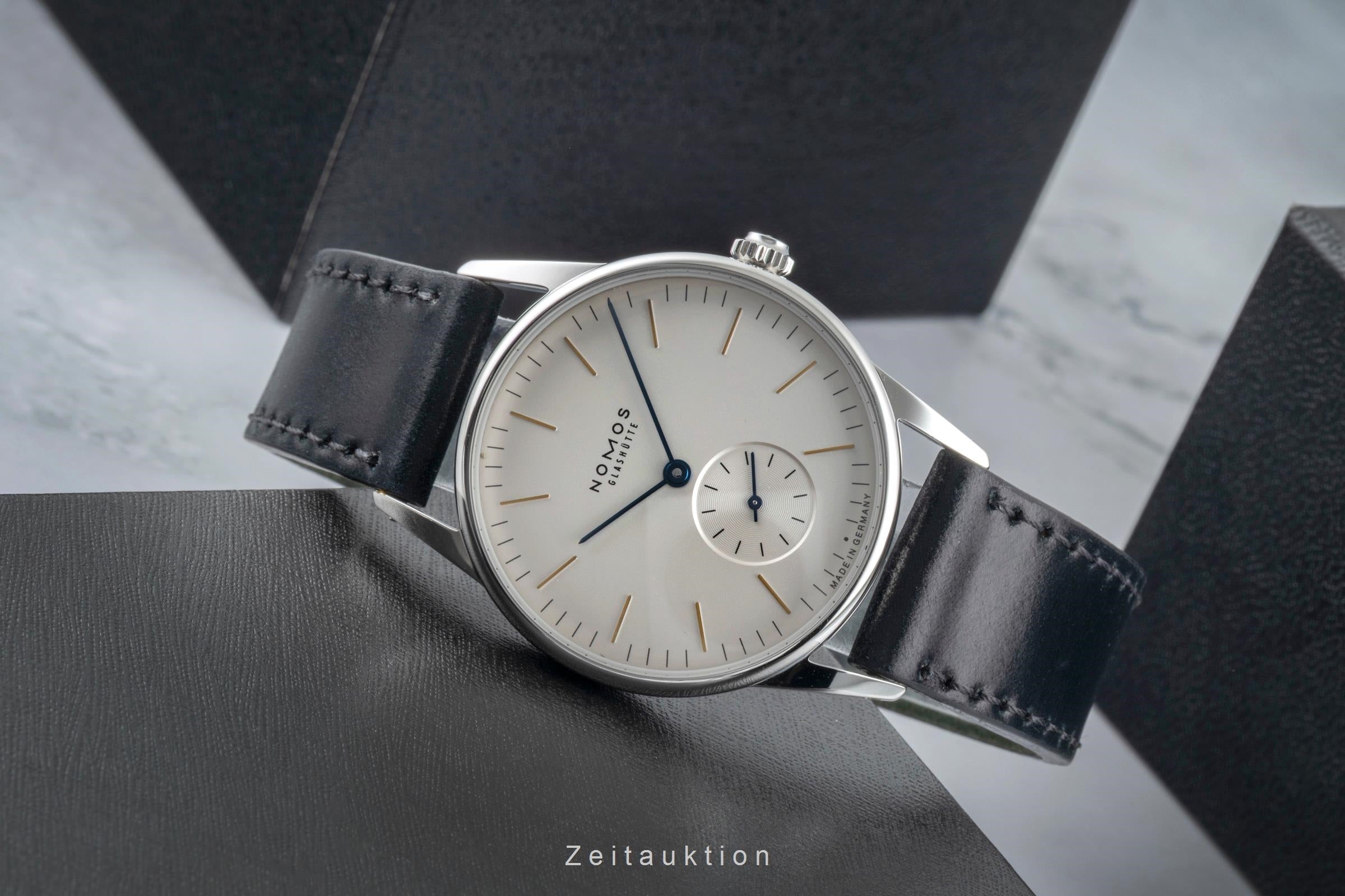 Nomos Orion acier à remontage manuel montre pour hommes 301  [2505836]