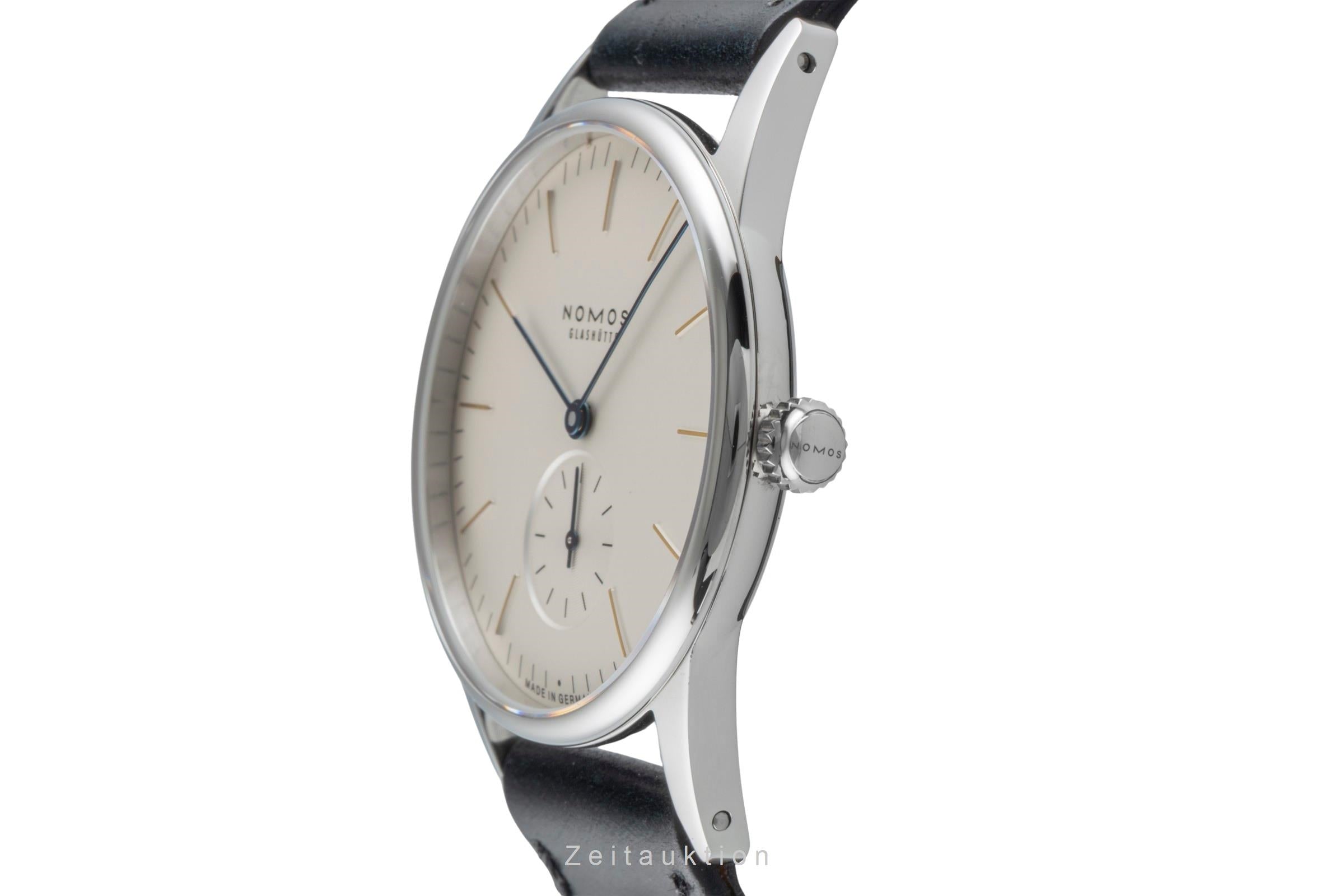 Nomos Orion acier à remontage manuel montre pour hommes 301  [2505836]