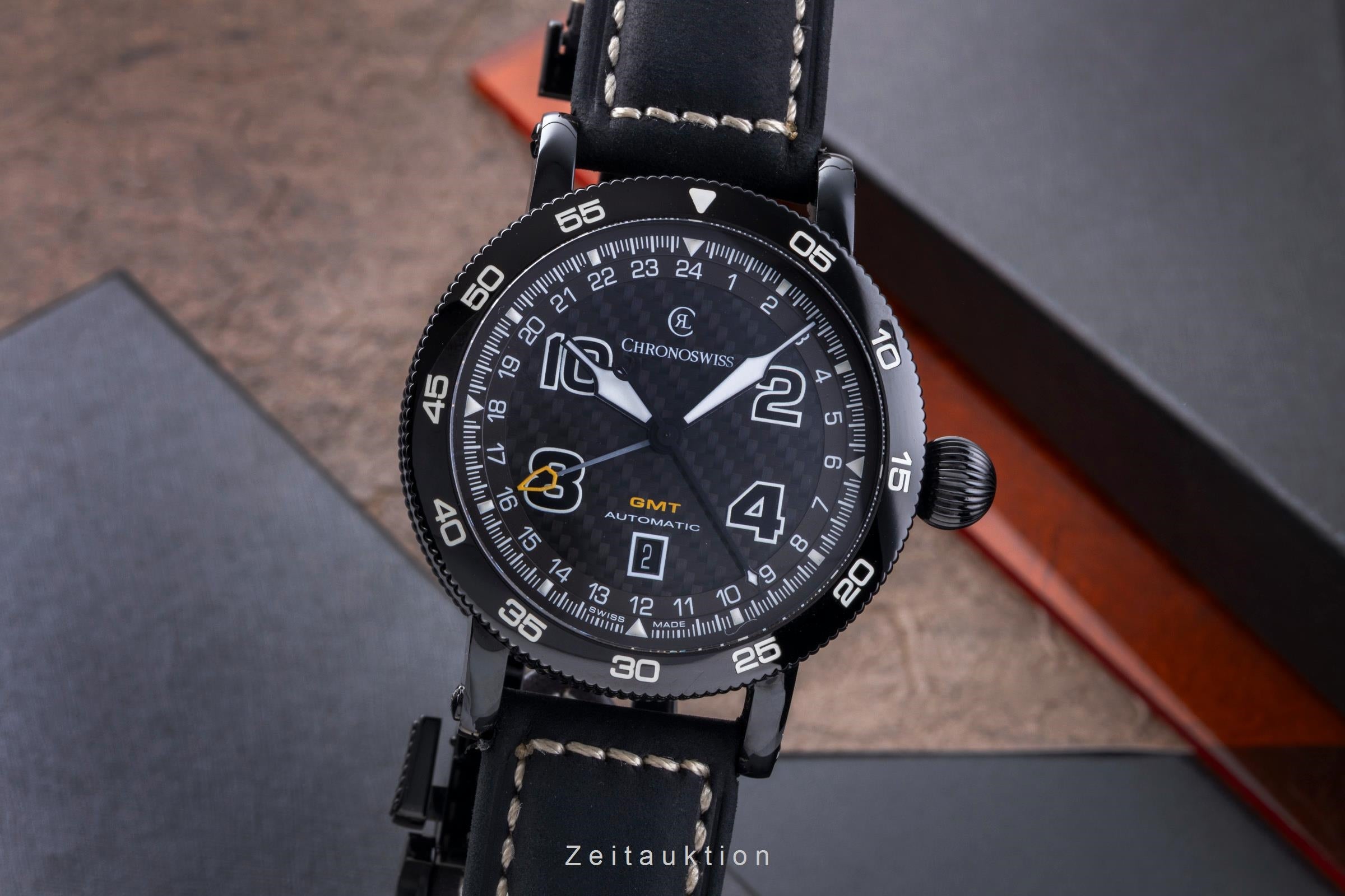 Chronoswiss Timemaster acier automatique montre pour hommes CH2535  [2505837]