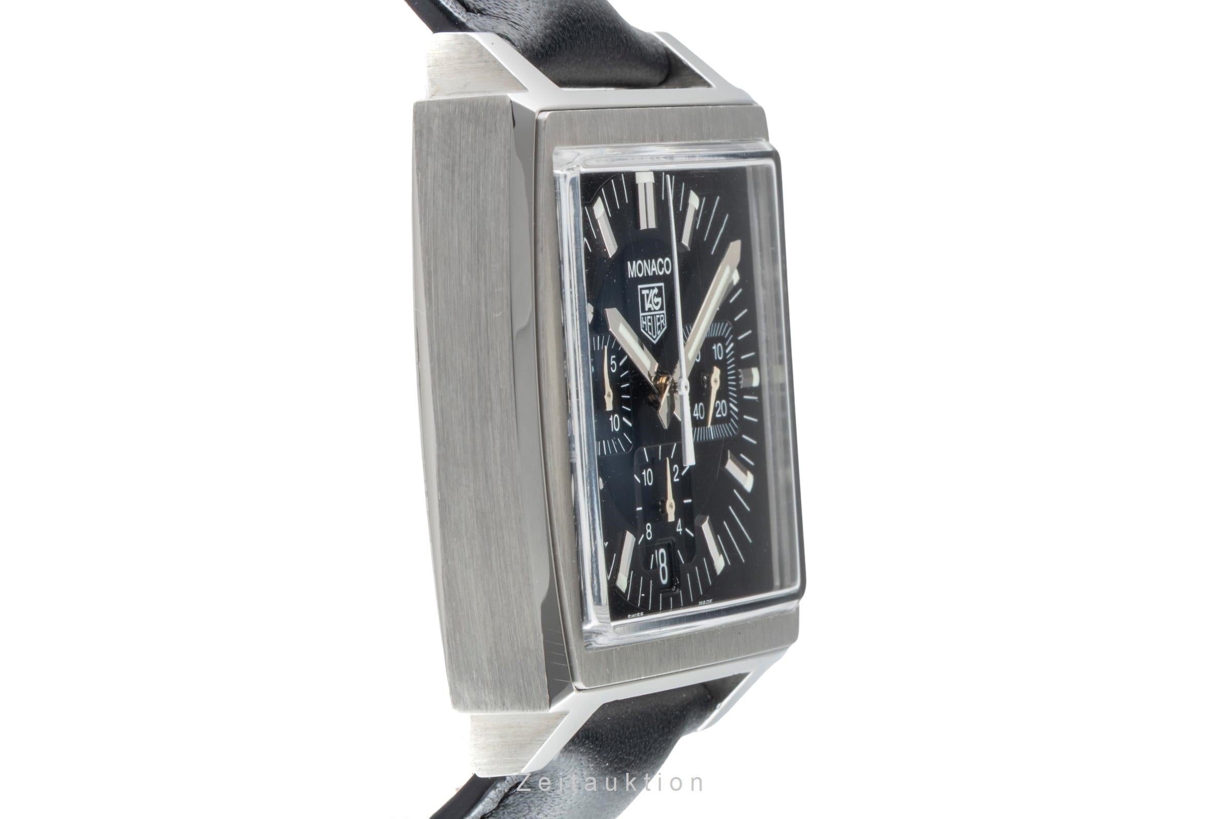 Tag Heuer Monaco Chronograph Stahl Automatik Herrenuhr CW2111-0 VP: 6850,- € [2505838]