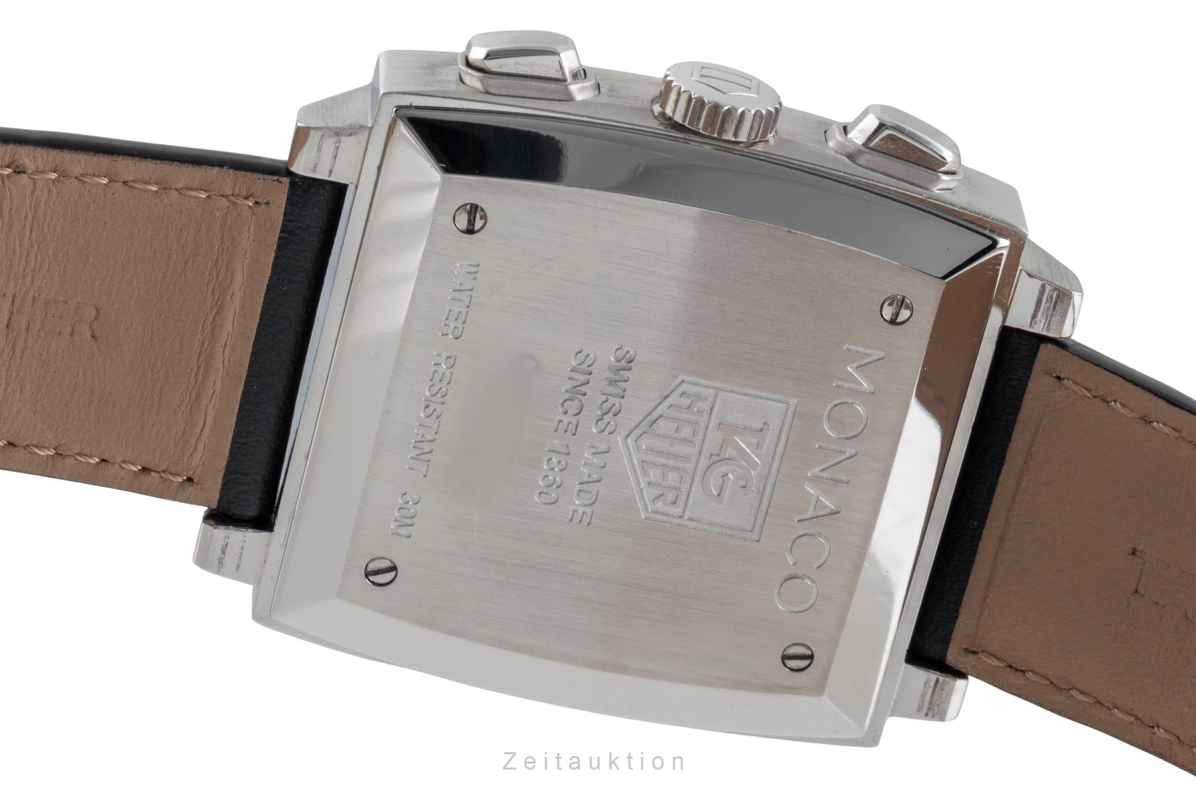 Tag Heuer Monaco Chronograph Stahl Automatik Herrenuhr CW2111-0 VP: 6850,- € [2505838]