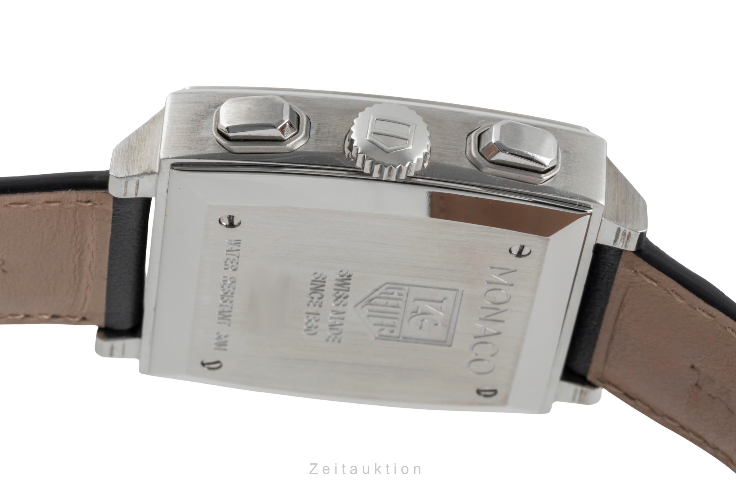 Tag Heuer Monaco Chronograph Stahl Automatik Herrenuhr CW2111-0 VP: 6850,- € [2505838]