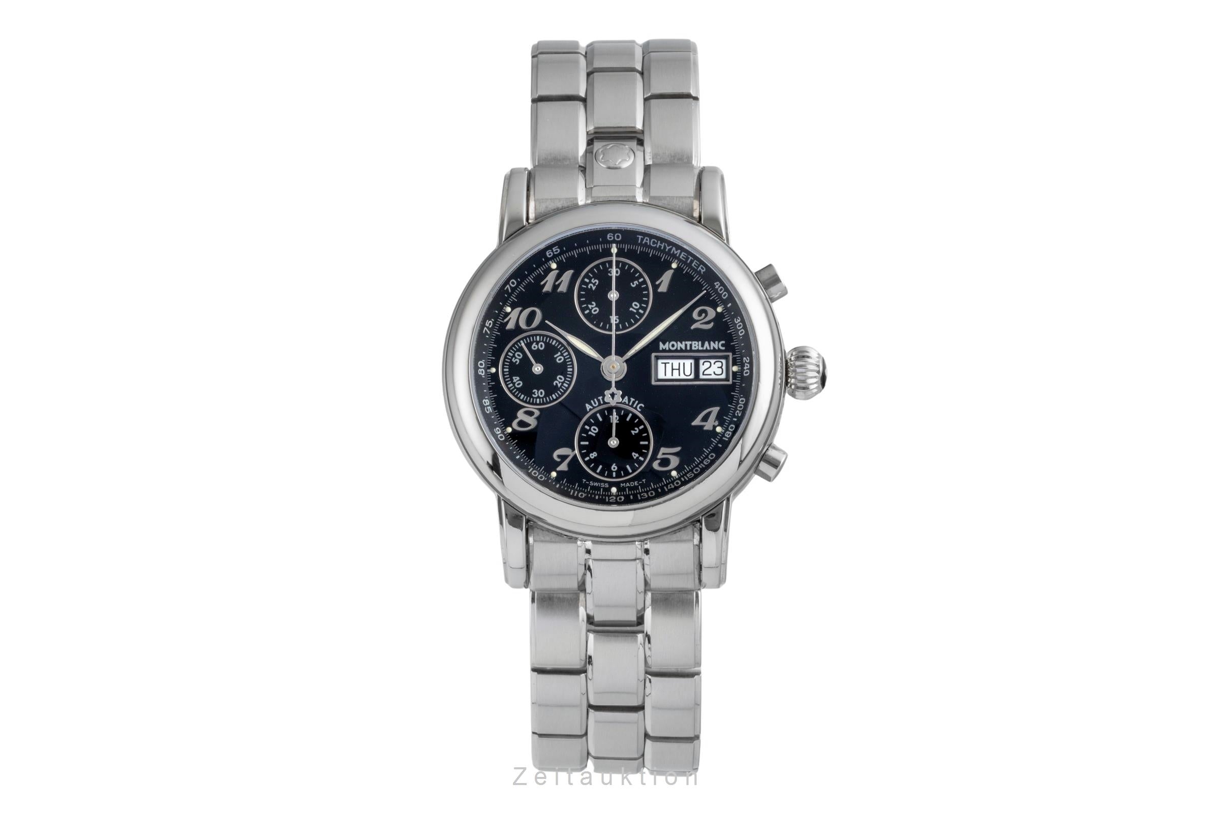 Montblanc Meisterstück Star 4810 Chronograph Automatik Stahl Herrenuhr Ref. 7016 [2505841]