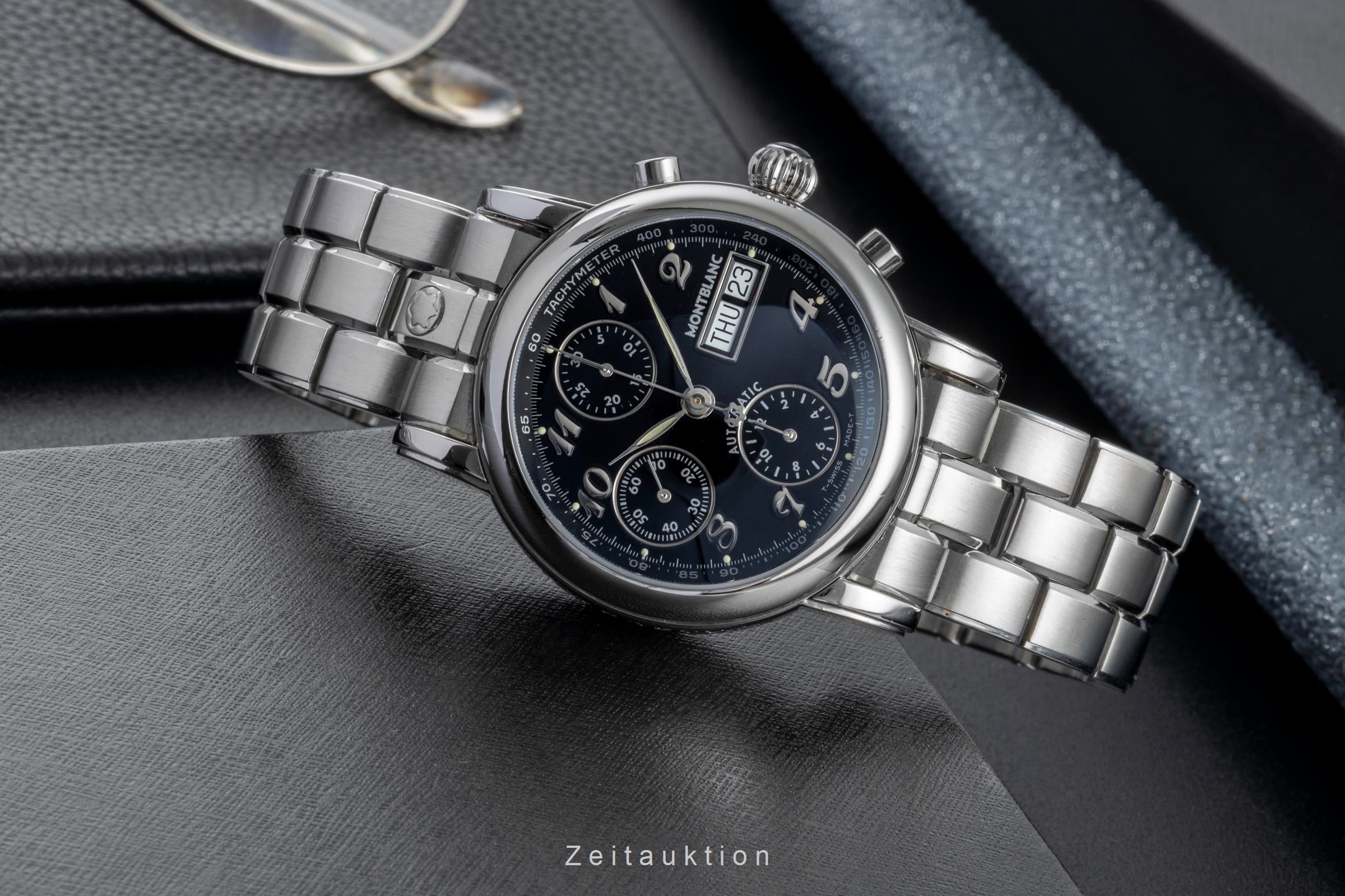 Montblanc Meisterstück Star 4810 Chronograph Automatik Stahl Herrenuhr Ref. 7016 [2505841]