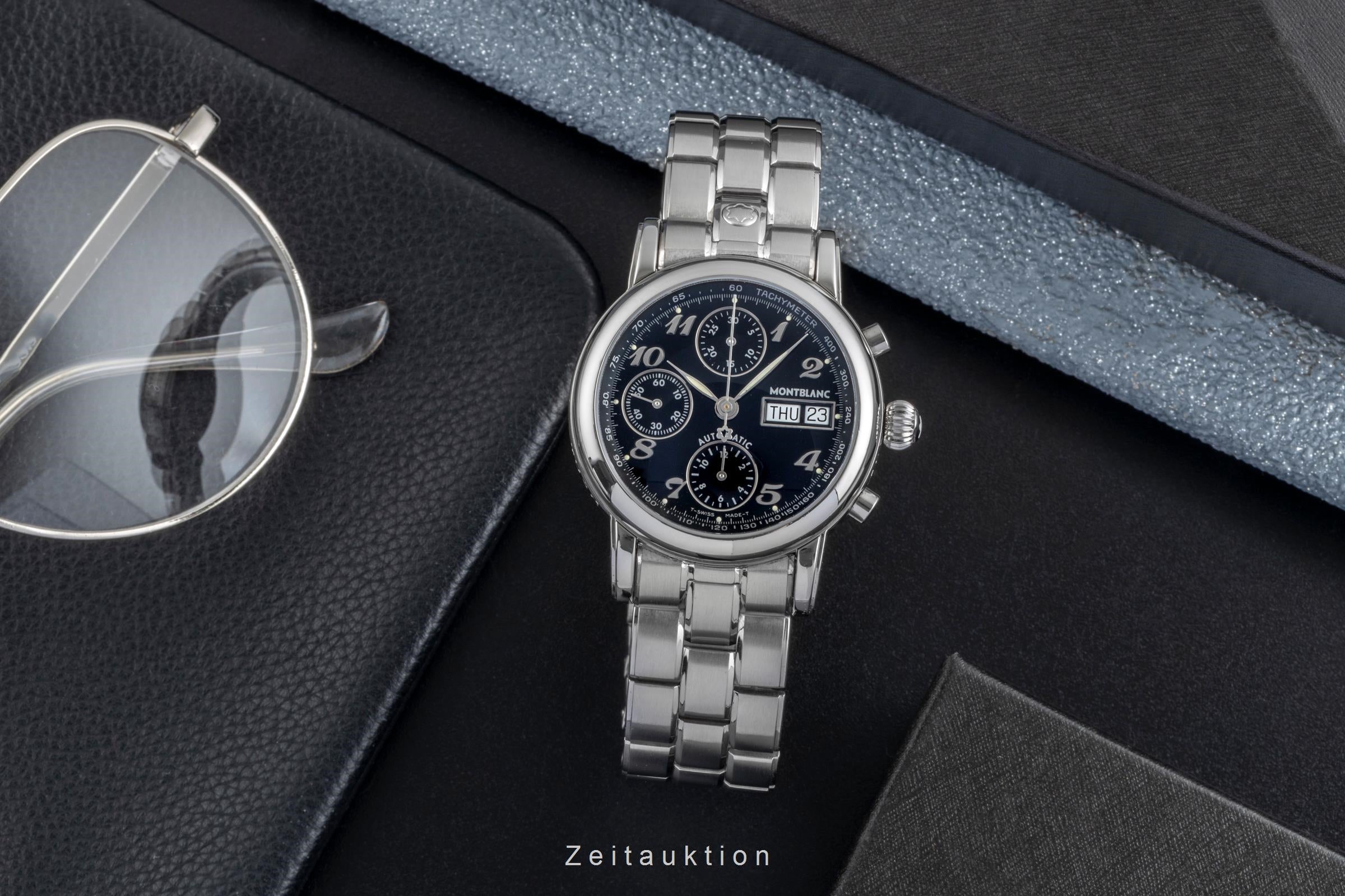 Montblanc Meisterstück Star 4810 Chronograph Automatik Stahl Herrenuhr Ref. 7016 [2505841]