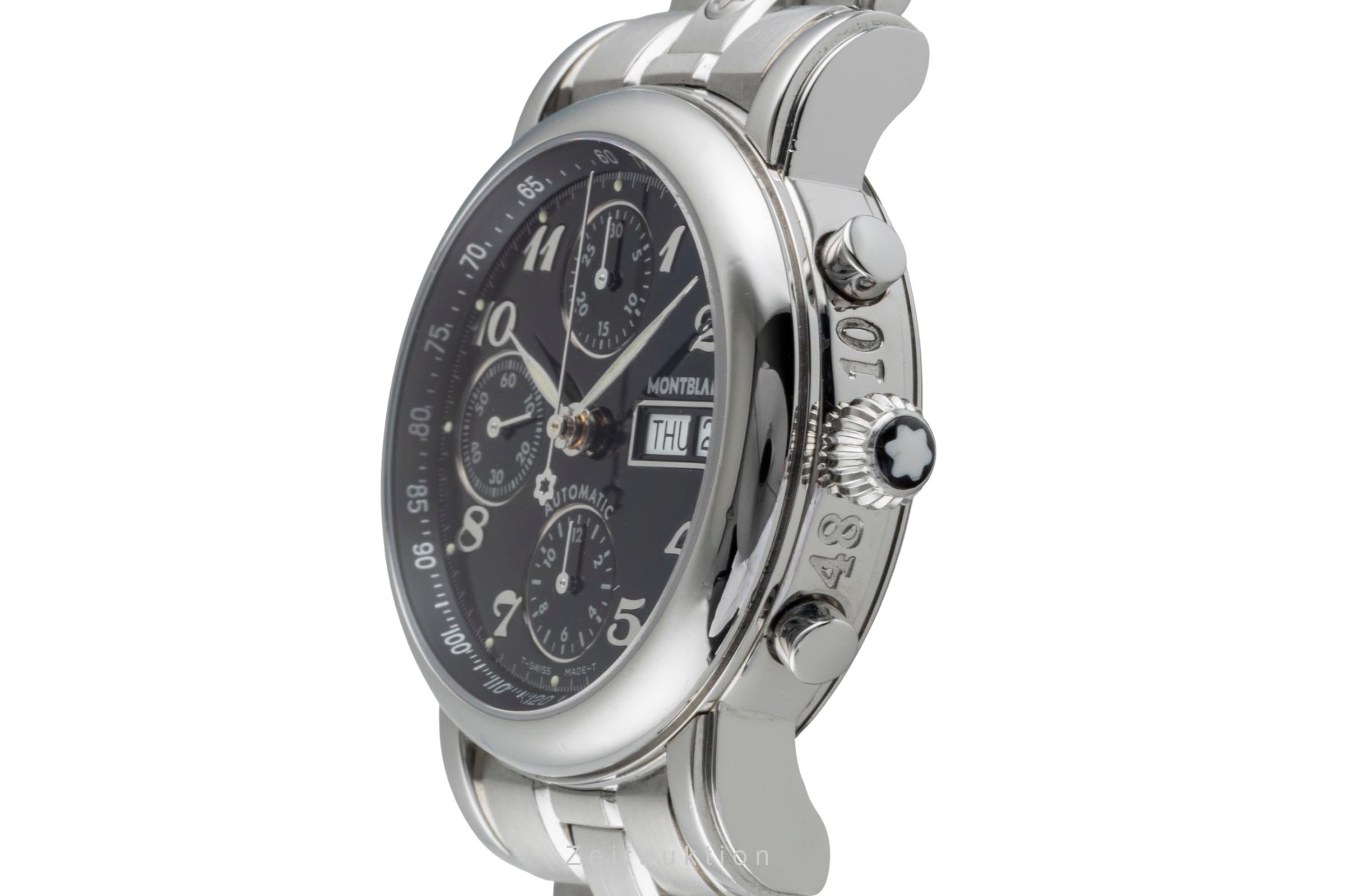 Montblanc Meisterstück Star 4810 Chronograph Automatik Stahl Herrenuhr Ref. 7016 [2505841]