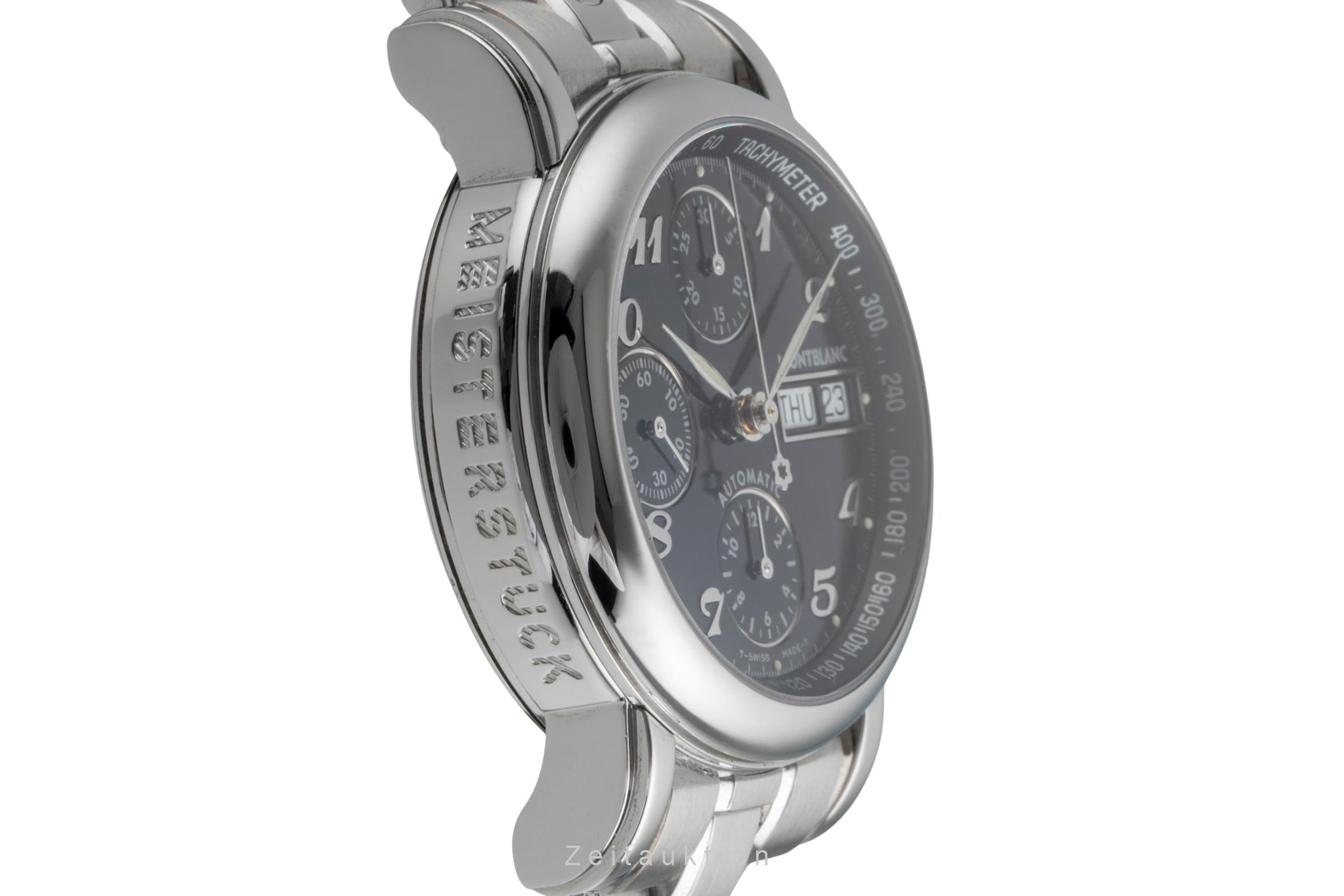 Montblanc Meisterstück chronograph steel automatic Kal. MB