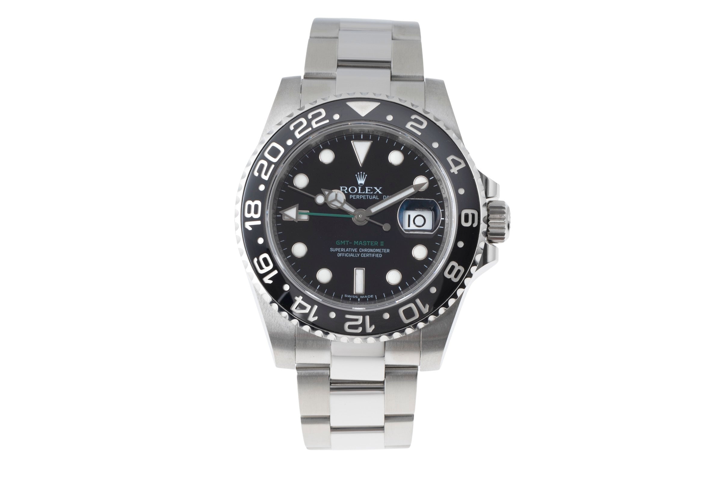 Rolex GMT-Master II steel automatic men's watch 116710LN  [2505842]