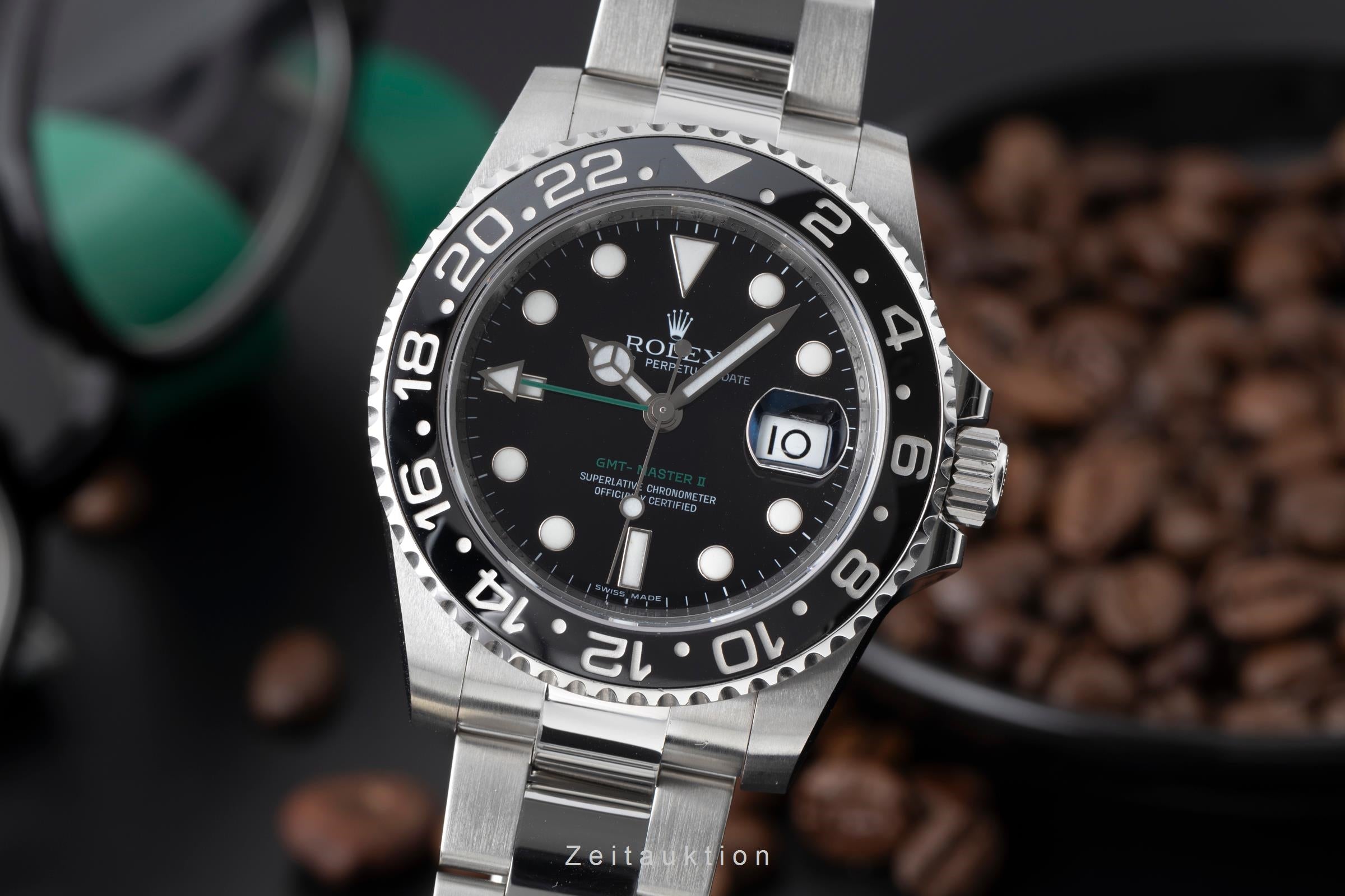 Rolex GMT-Master II steel automatic men's watch 116710LN  [2505842]