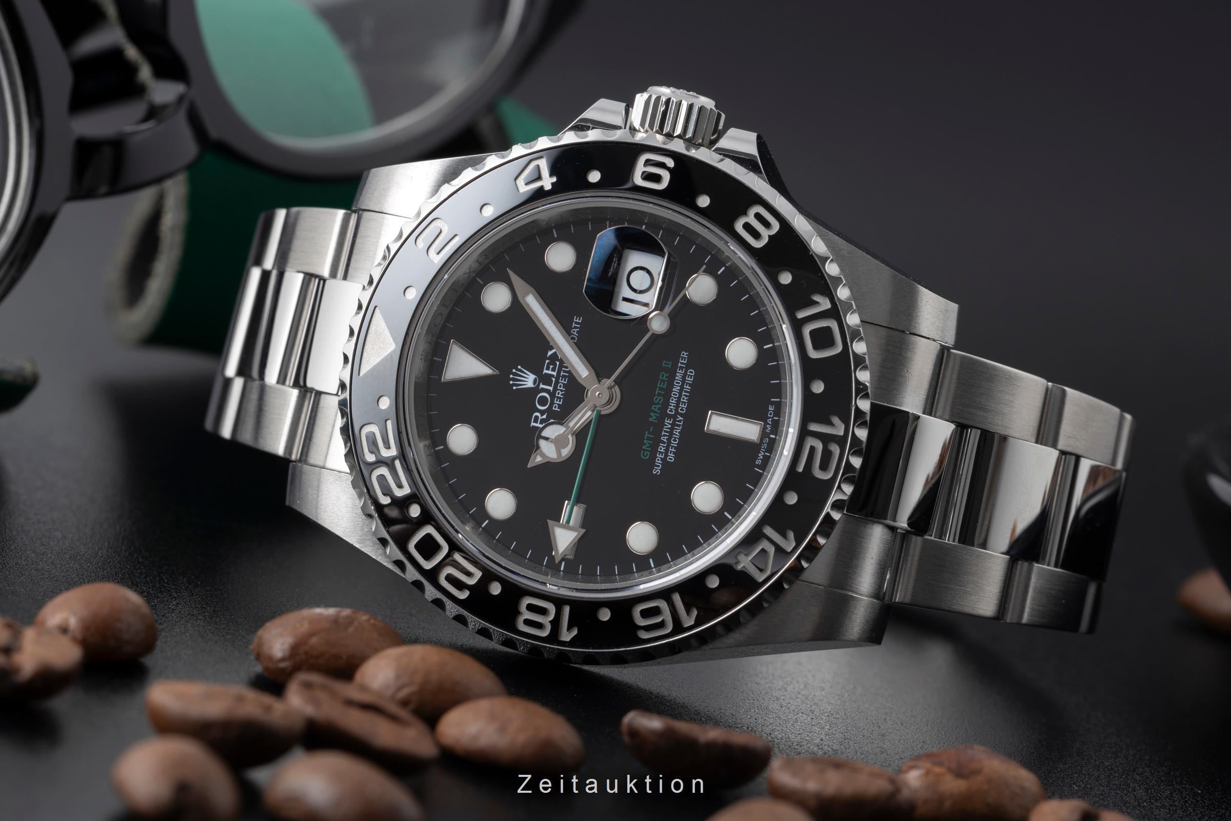 Rolex GMT-Master II steel automatic men's watch 116710LN  [2505842]