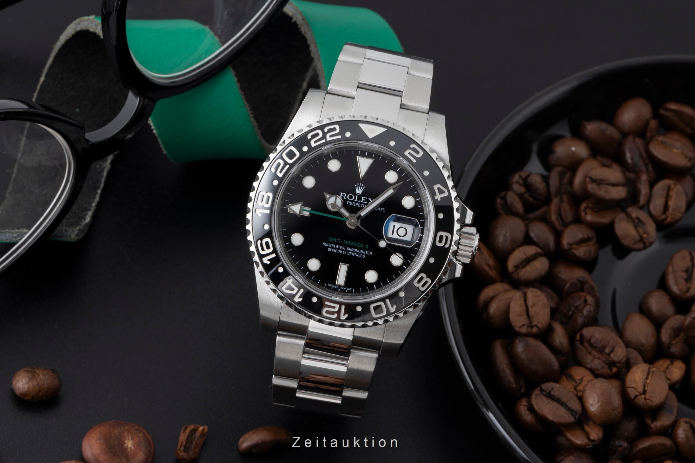 Rolex GMT-Master II steel automatic men's watch 116710LN  [2505842]