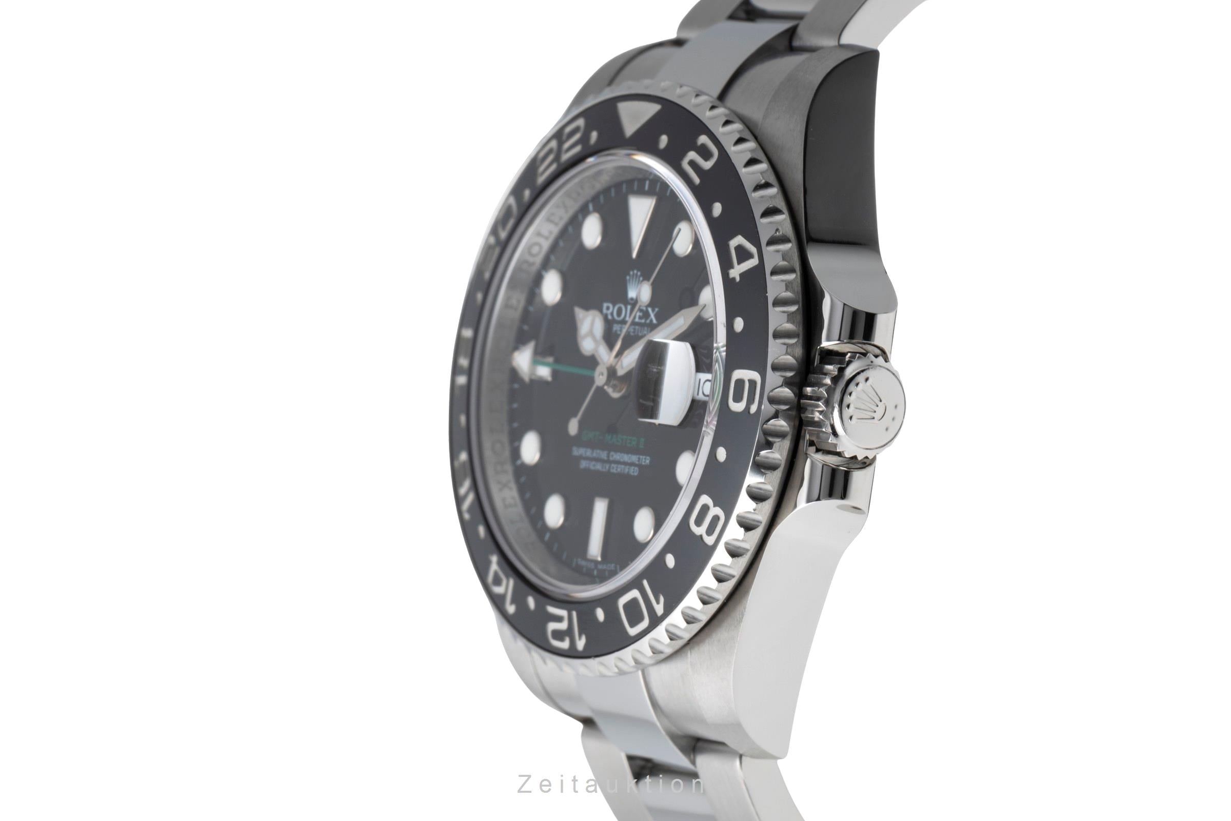 Rolex GMT-Master II steel automatic men's watch 116710LN  [2505842]