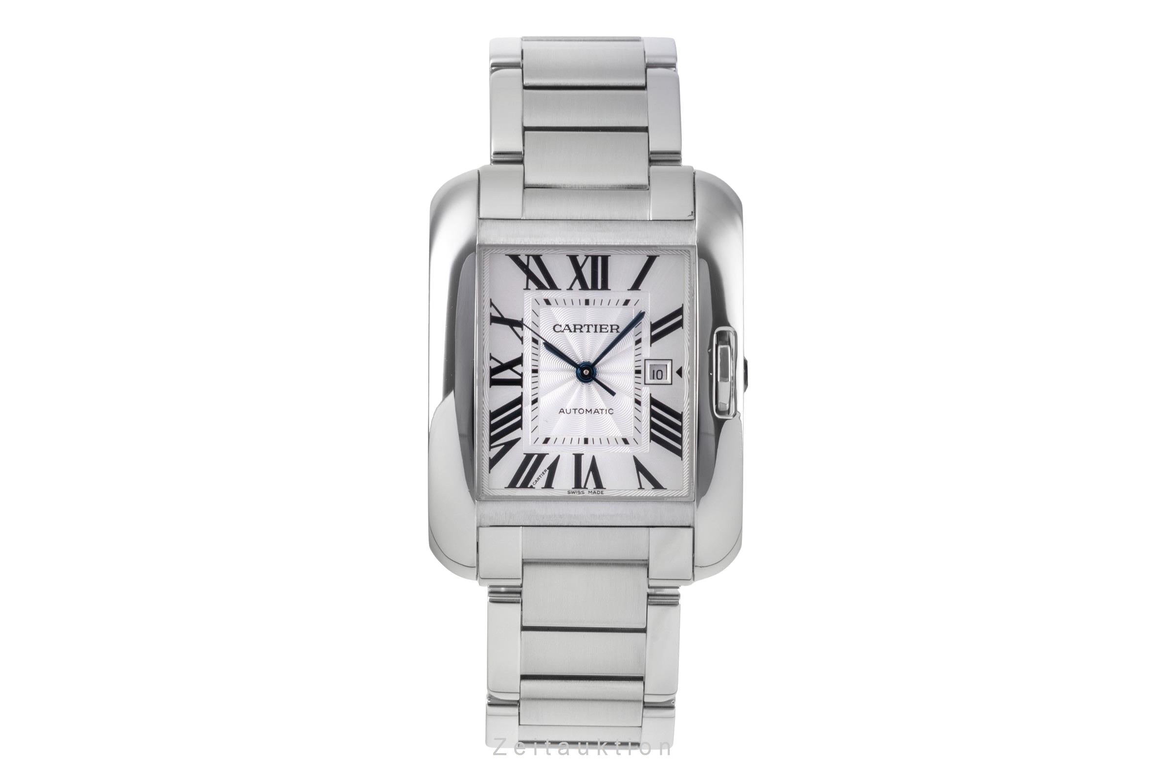 Cartier Tank acero automático reloj para caballeros W5310009  [2505843]