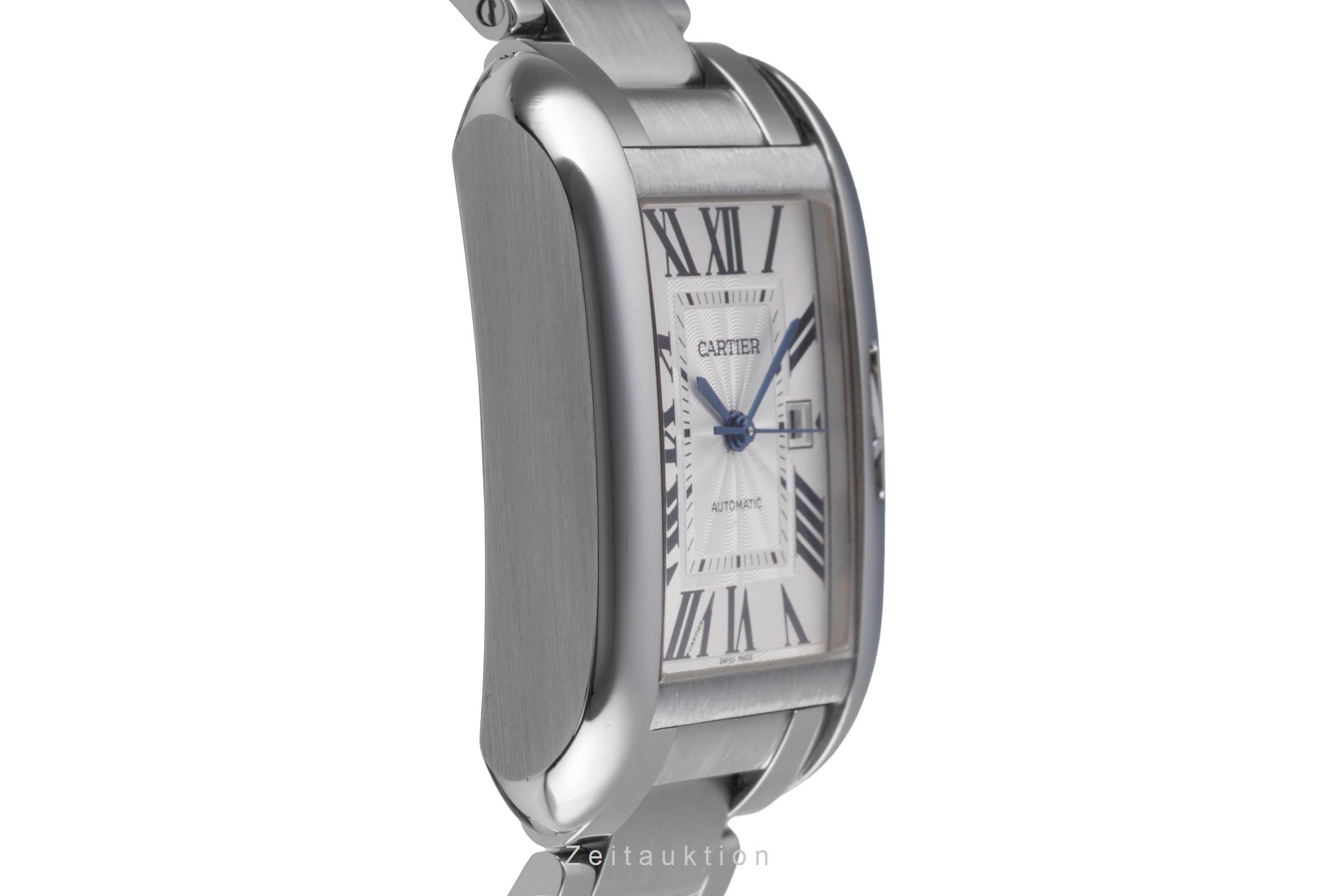 Cartier Tank acero automático reloj para caballeros W5310009  [2505843]
