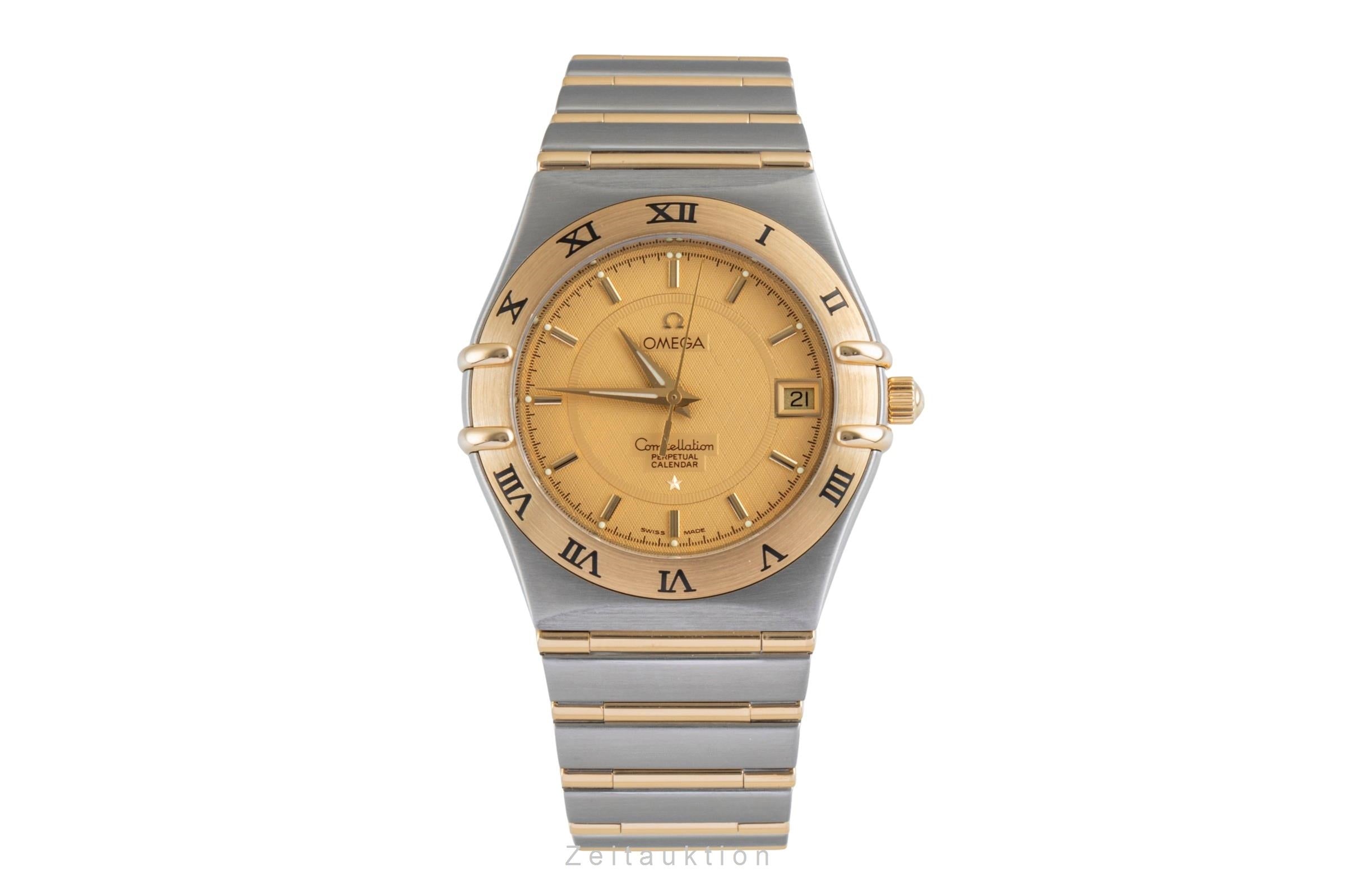 Omega Constellation acier / or  quartz montre pour hommes 1252.10.00  396.1202  [2505845]