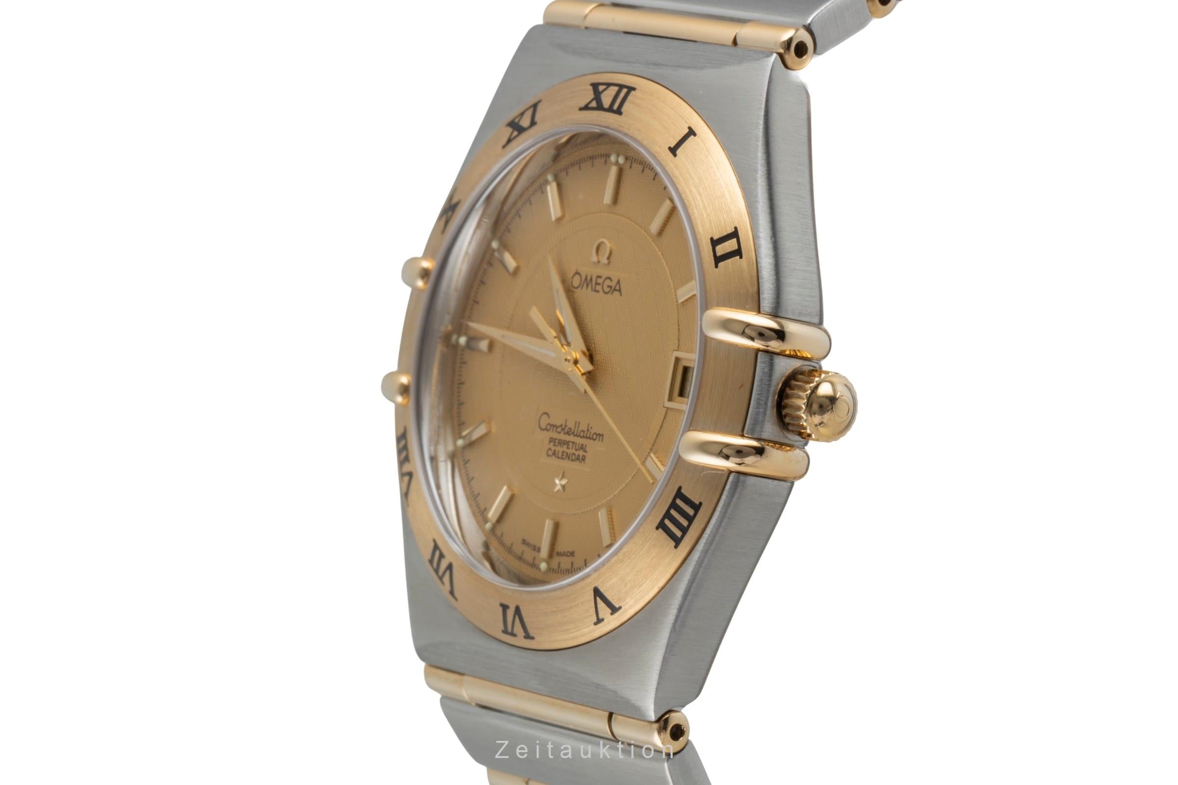 Omega Constellation acier / or  quartz montre pour hommes 1252.10.00  396.1202  [2505845]