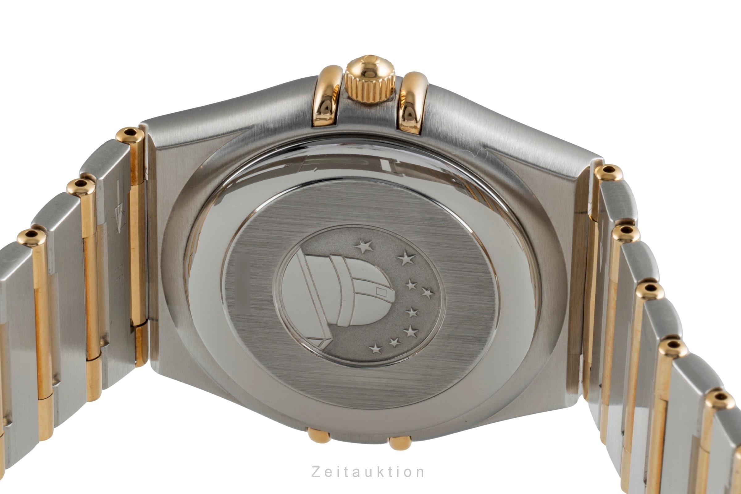 Omega Constellation acier / or  quartz montre pour hommes 1252.10.00  396.1202  [2505845]