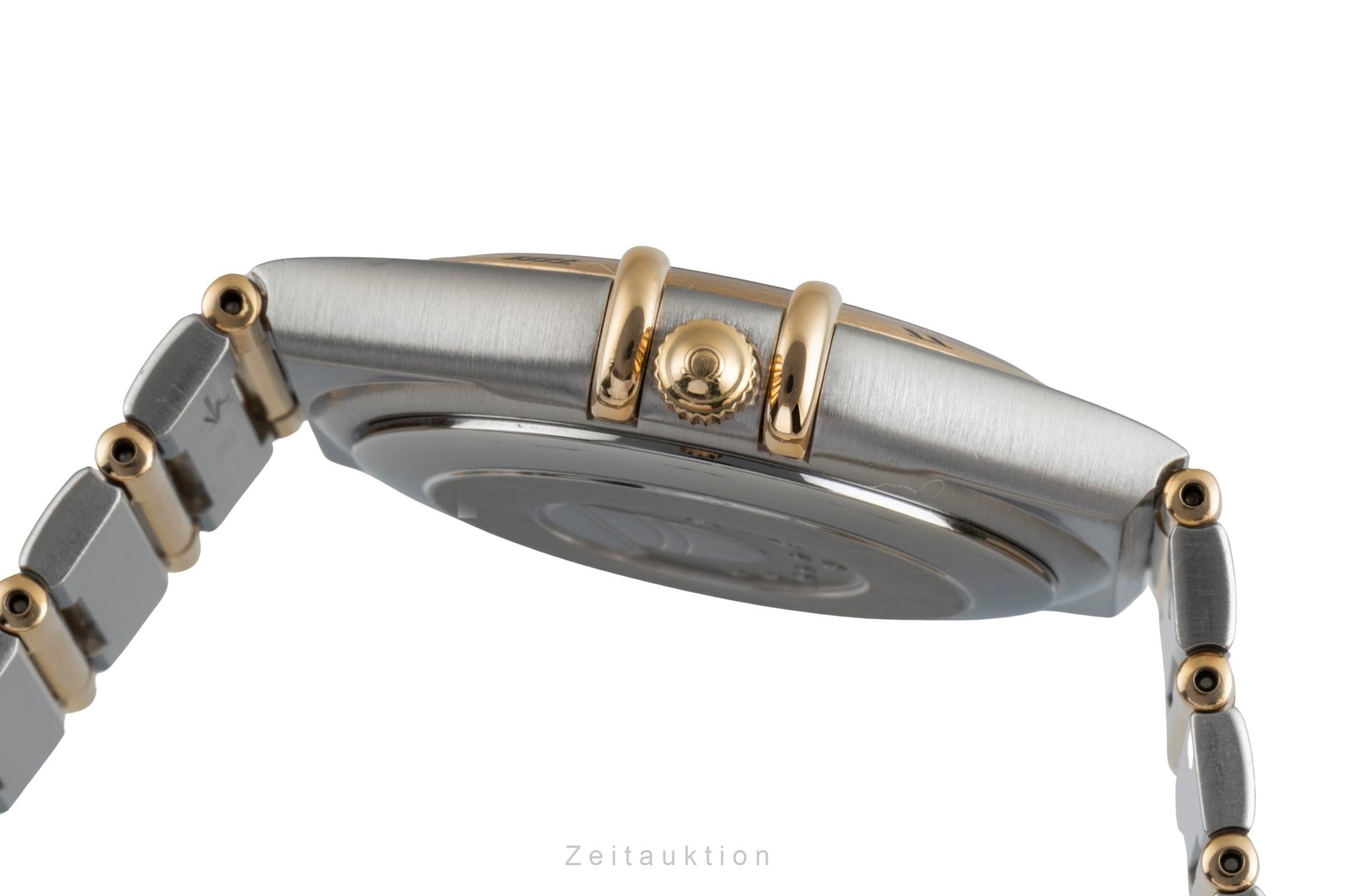 Omega Constellation acier / or  quartz montre pour hommes 1252.10.00  396.1202  [2505845]