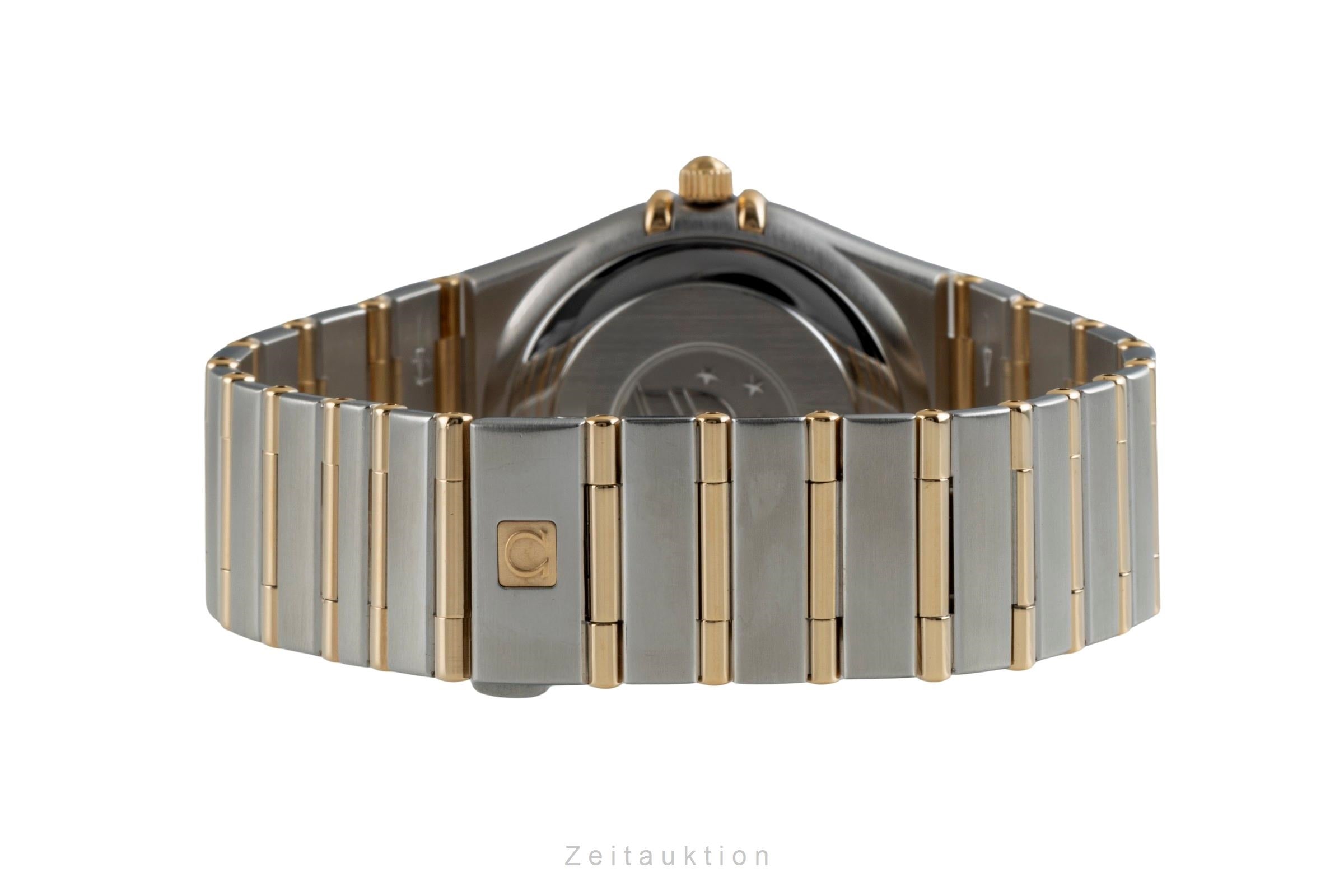 Omega Constellation acier / or  quartz montre pour hommes 1252.10.00  396.1202  [2505845]