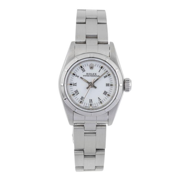 Rolex Oyster Perpetual acier automatique montre pour femmes 67230  [2505846]