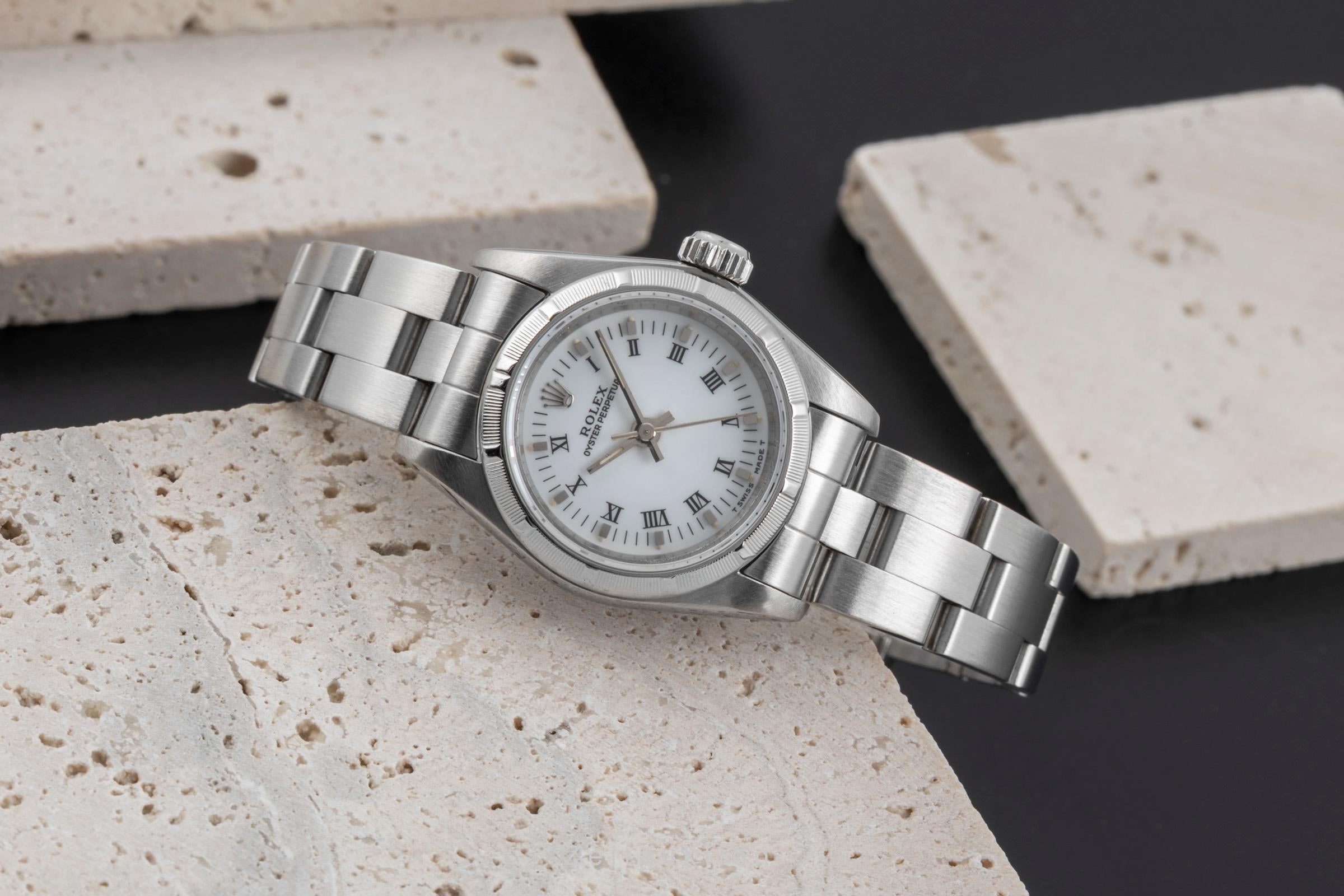 Rolex Oyster Perpetual acier automatique montre pour femmes 67230  [2505846]